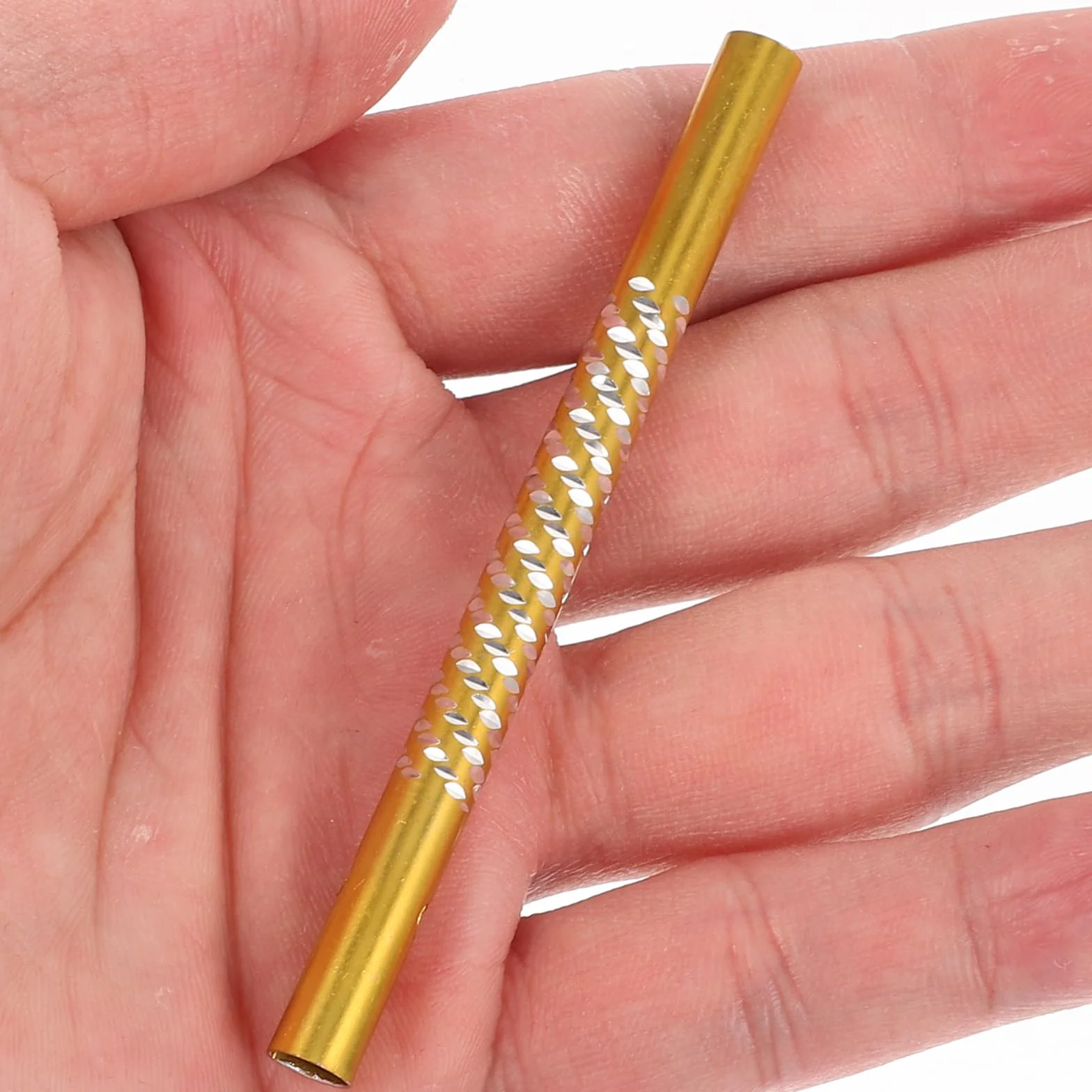 50 Pcs Campanas De Viento Campanillas De Viento Tubos Vacíos Tubo De Carillón De Viento Suministros De Carillón De Viento De Bricolaje Metal Aluminio Niño Materiales Hechos a Mano