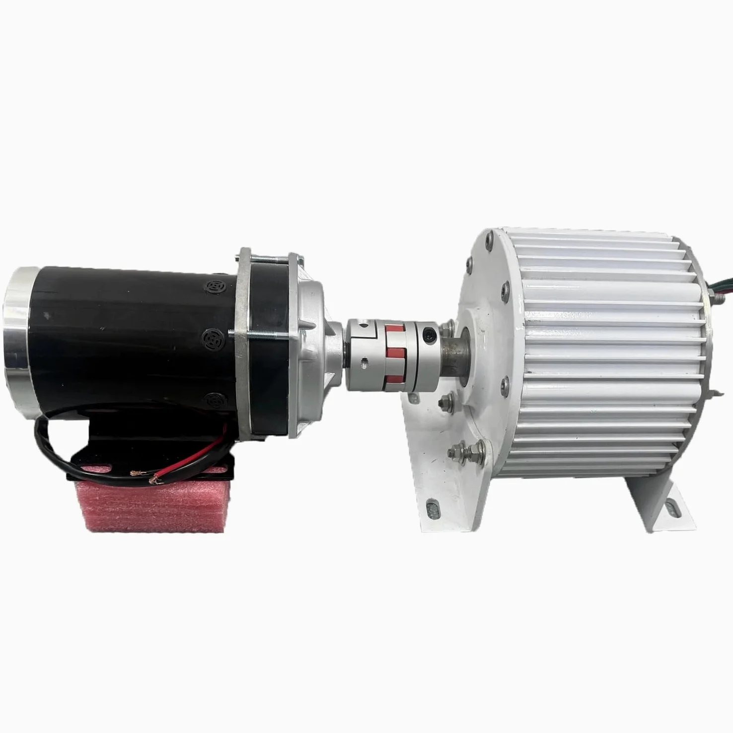Generador magnético permanente de 10 kW, 380 V, de baja velocidad, trifásico, con motor de corriente continua (CC-60V, CA-120V)