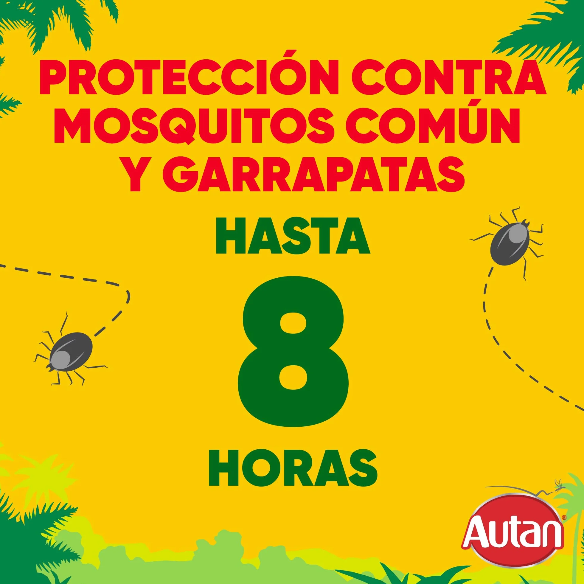 Autan Multi Insectos Vaporizador Repelente Mosquitos, Proteccíon contra Mosquitos Común, Tigre y Garrapatas, Hasta 8h de Protección, Dermatológicamente Probado, 1x100 ml