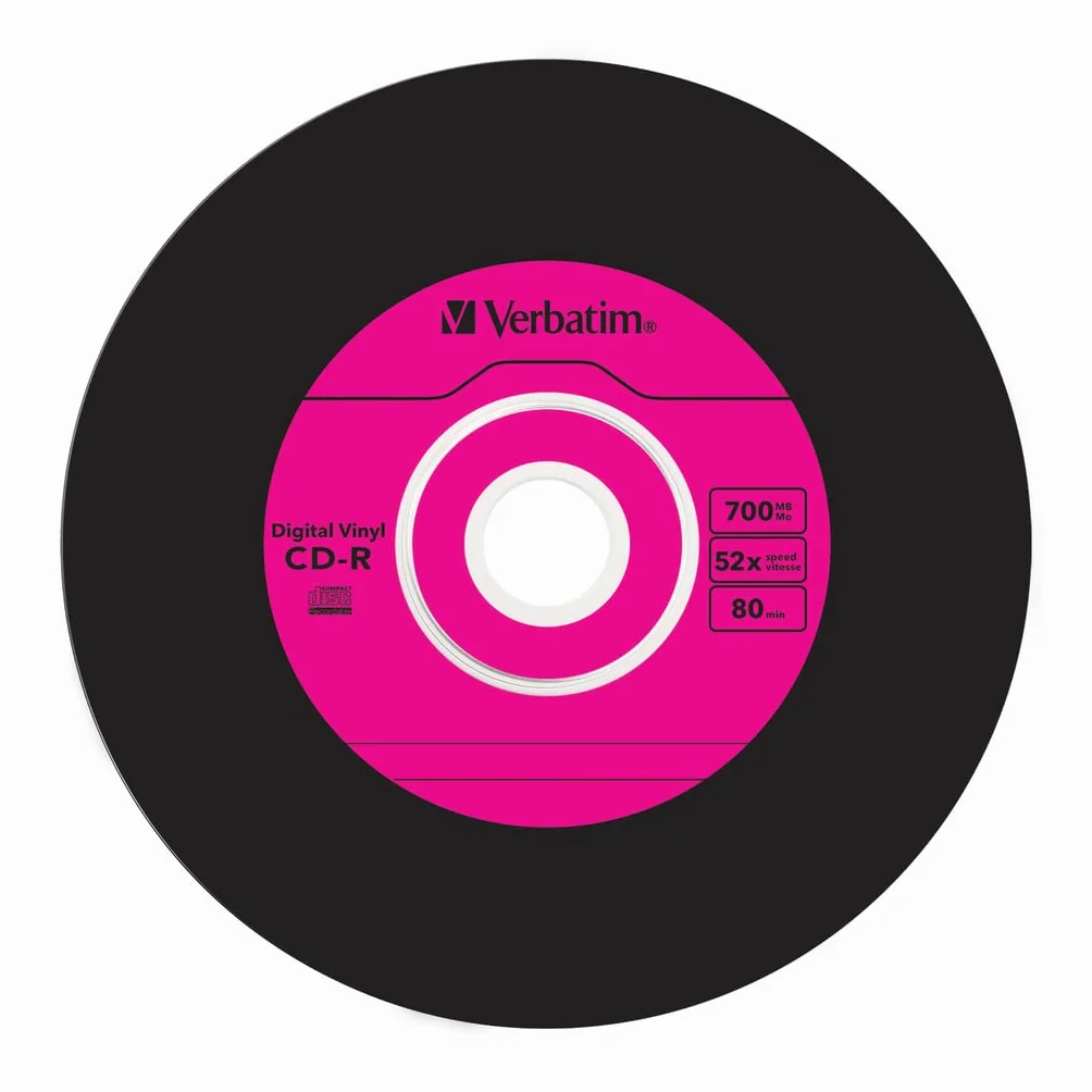 Verbatim CD-R AZO Data Vinyl 10 discos