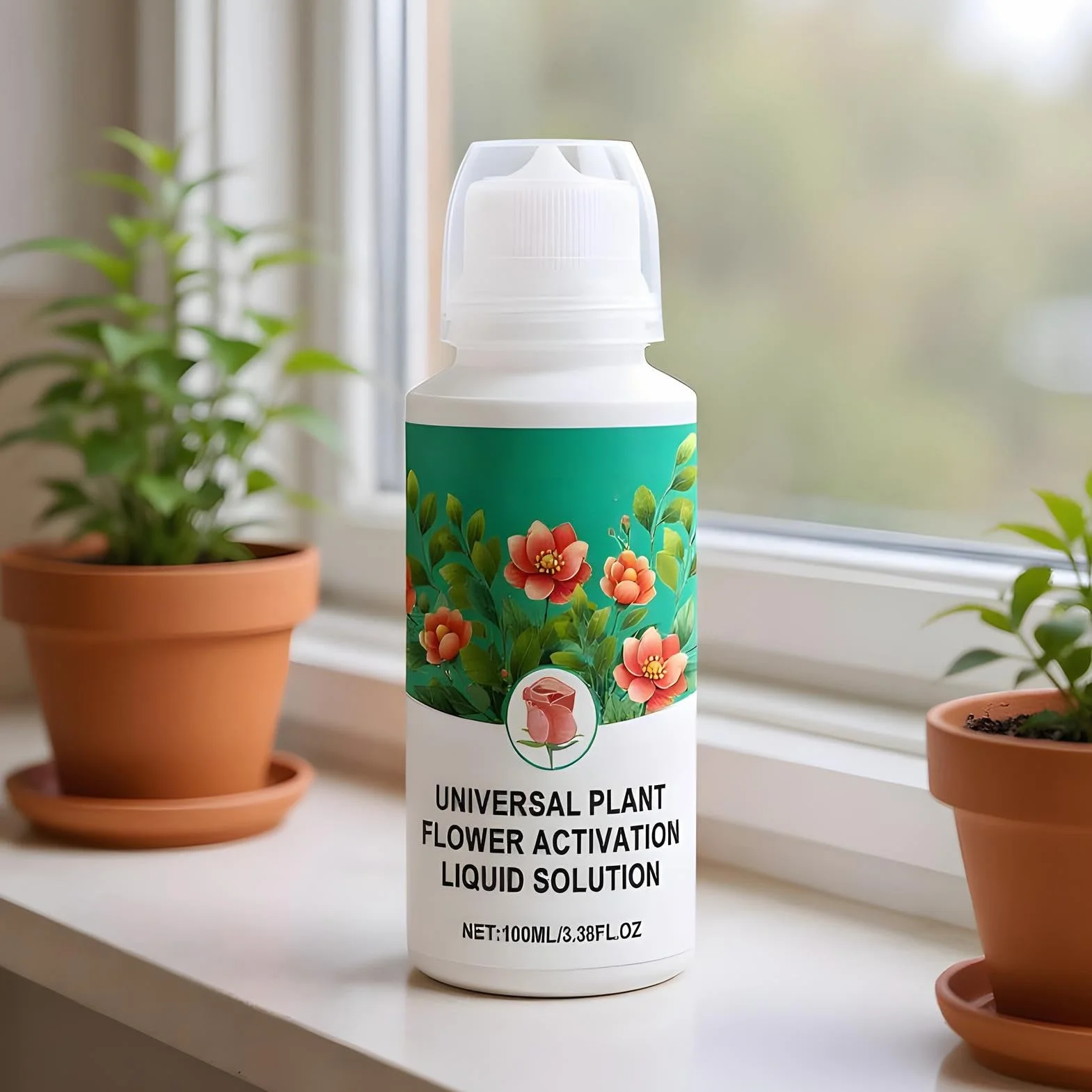 Alimento Para Flores Cortadas | Líquido 100 ml Nutrientes Hidropónicos | Suministros De Jardinería Para Césped Hidroponía Y Vitalidad De Macetas Interior Exterior