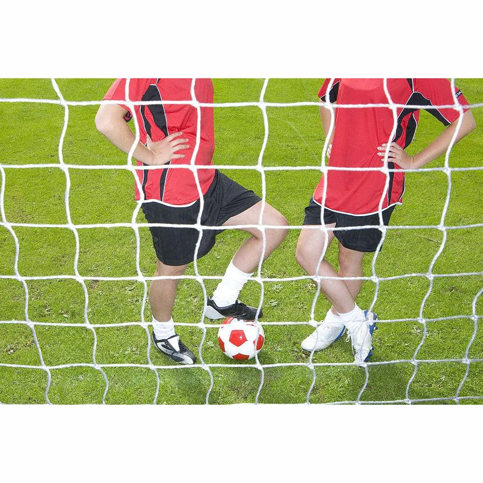 Red de Portería de Fútbol de Polietileno Tamaño Completo para Entrenamiento