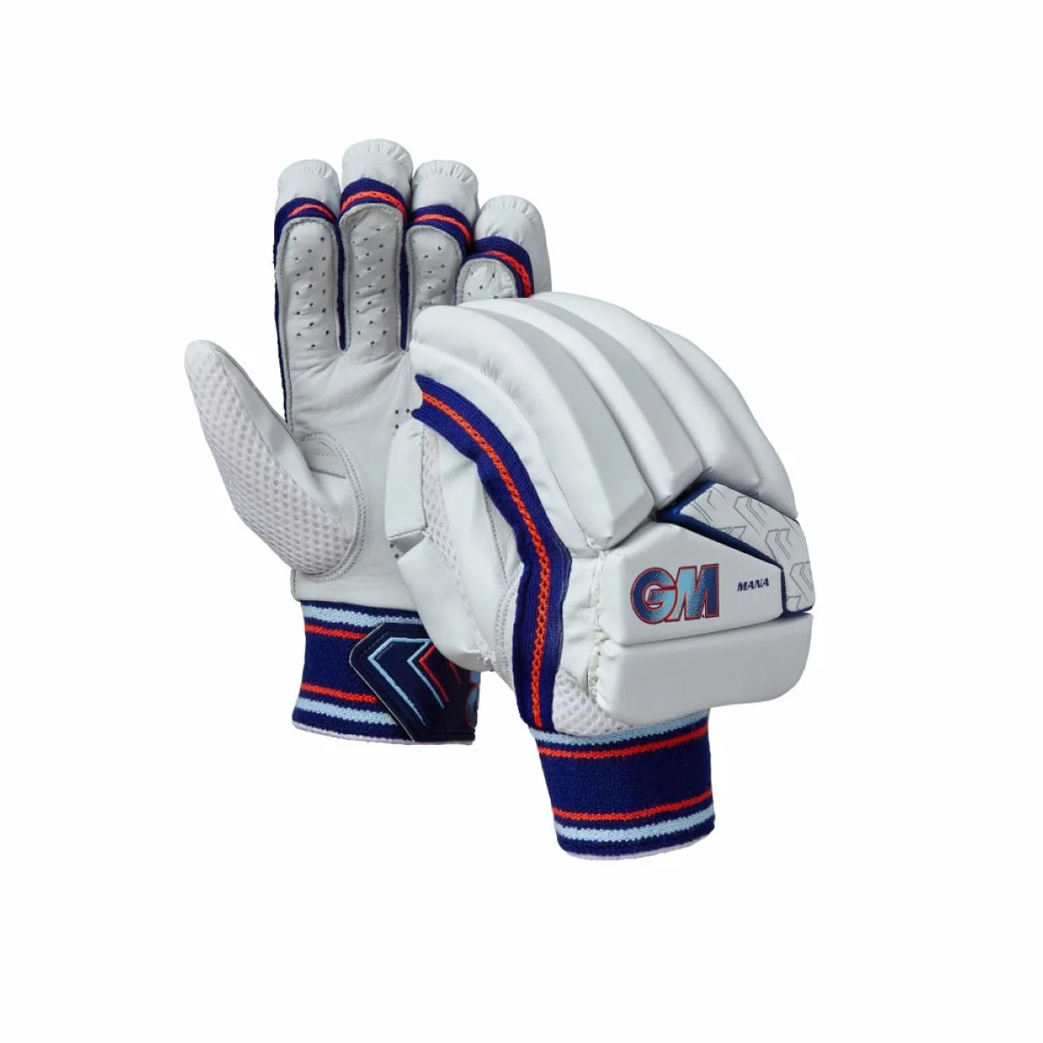 Gunn & Moore GM Cricket Batting Gloves – Calf Leather Palm, Lightweight, Junior Youth & Adult Sizes, 1 Pair