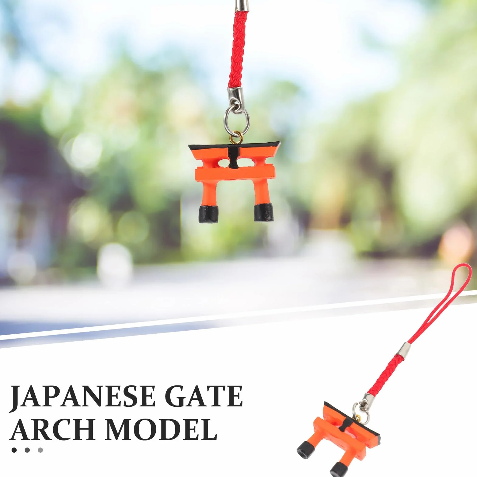 minkissy Mini Puerta Torii Japonesa de Resina para Jardín y Acuario, Decoración Cultural Meticulosamente Elaborada para Paisajes en Miniatura y Microjardines