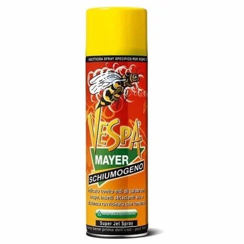Insecticida en espuma para avispas