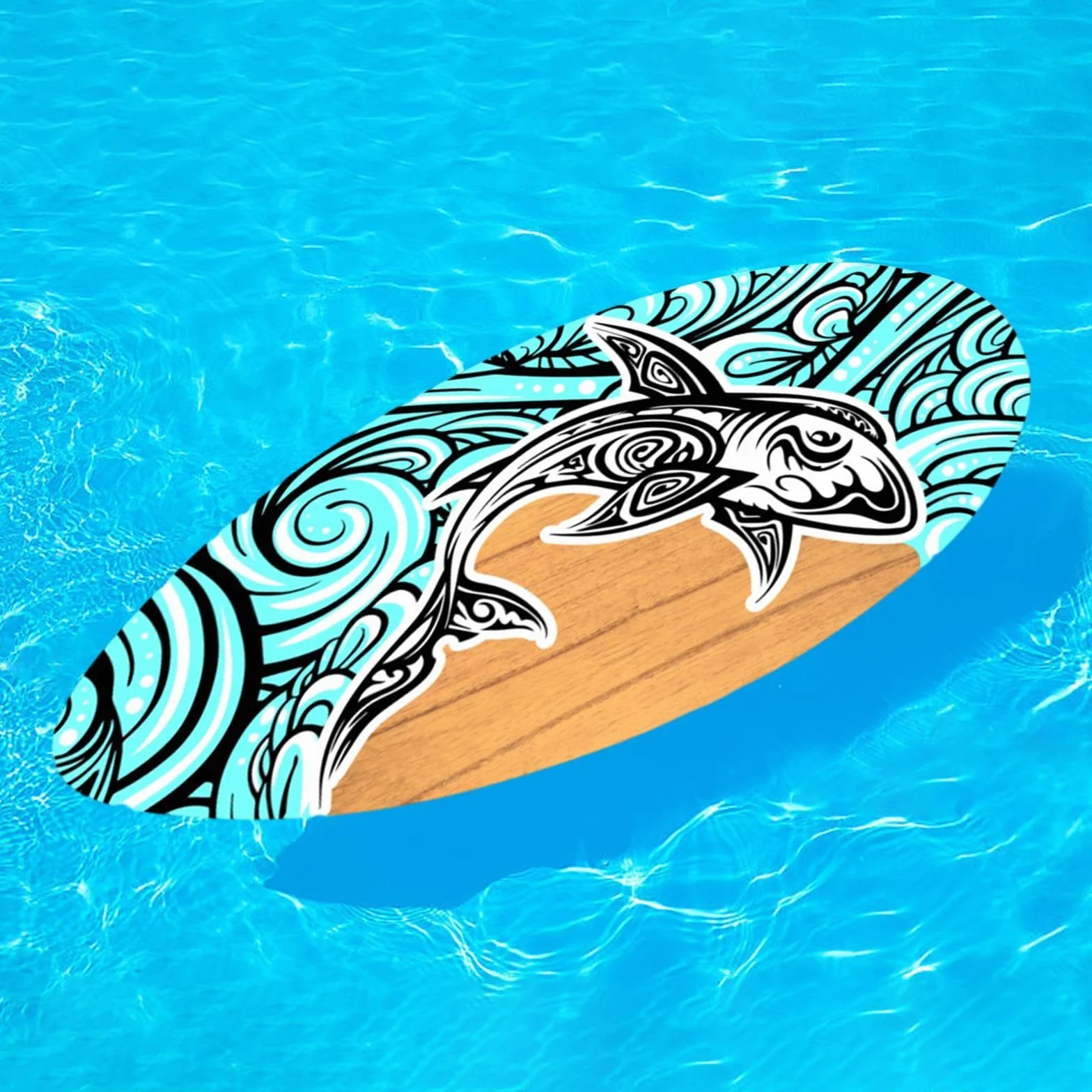 Baoblaze Tabla de Surf Skimboard Resistente