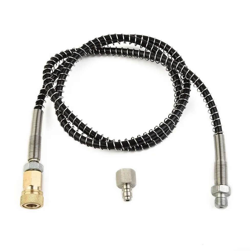 Paint-ball Fill Station DN2 36" Microbore Hose Airsoft PCP Air Fill Adapter