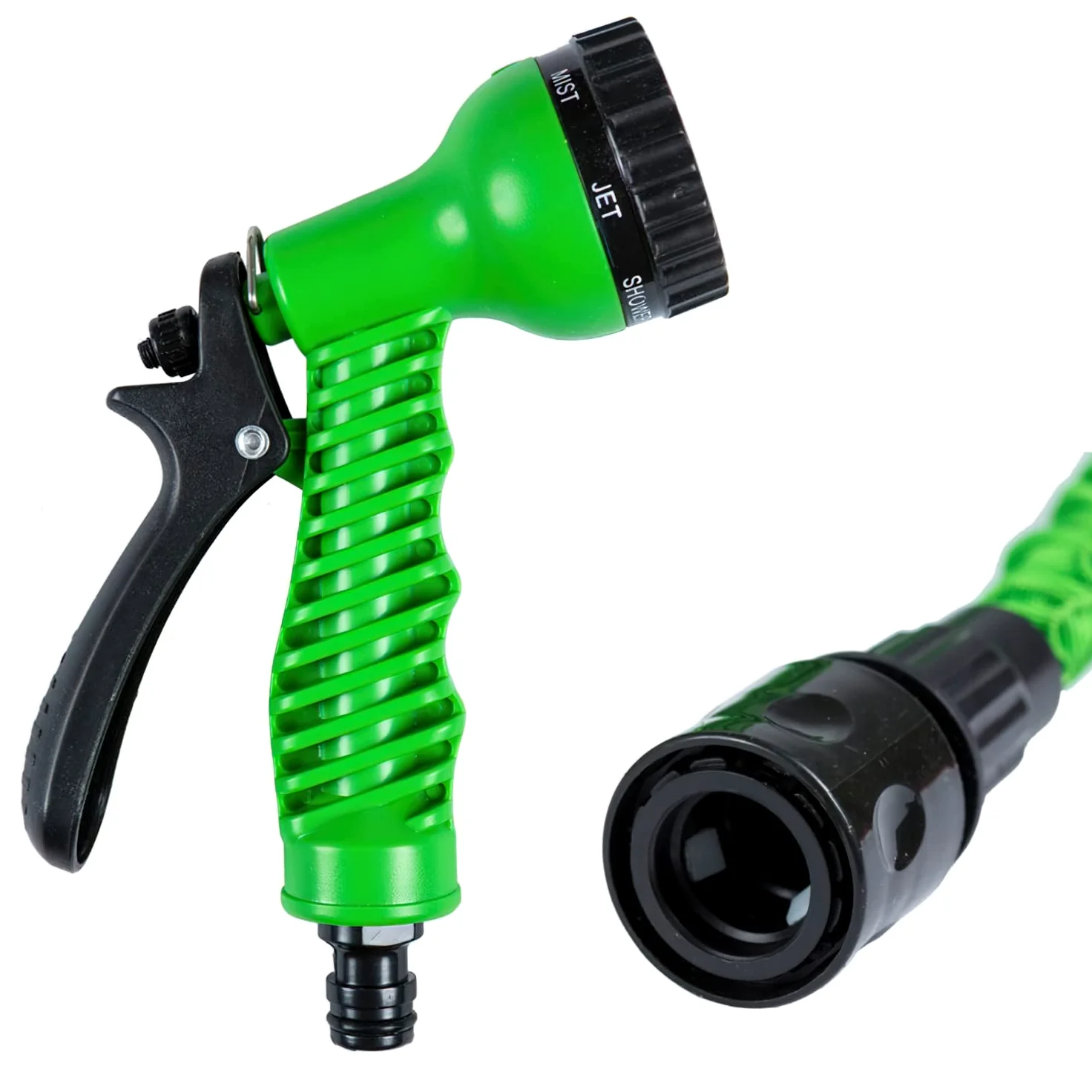 PAPILLON Manguera Extensible Riego 10 a 30 Metros Con Pistola De 7 Posiciones