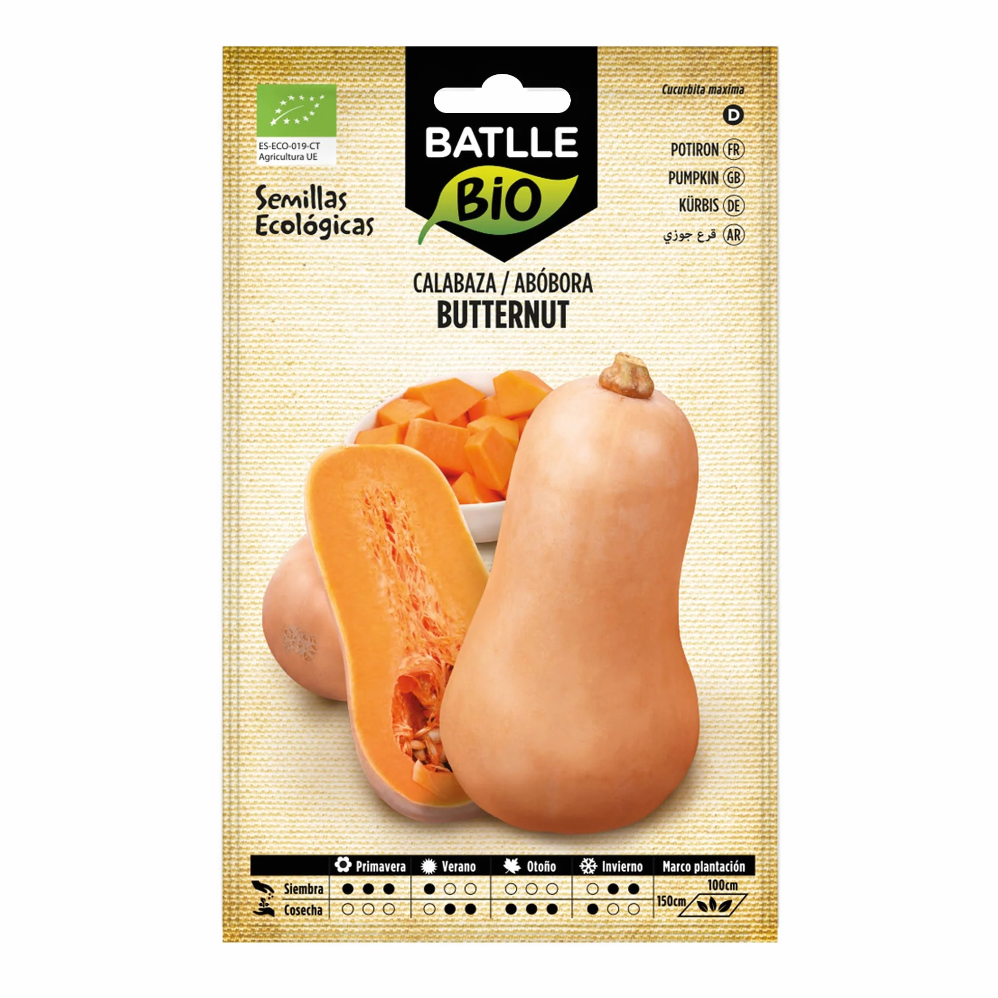 Semillas Batlle Calabaza Butternut - ECO