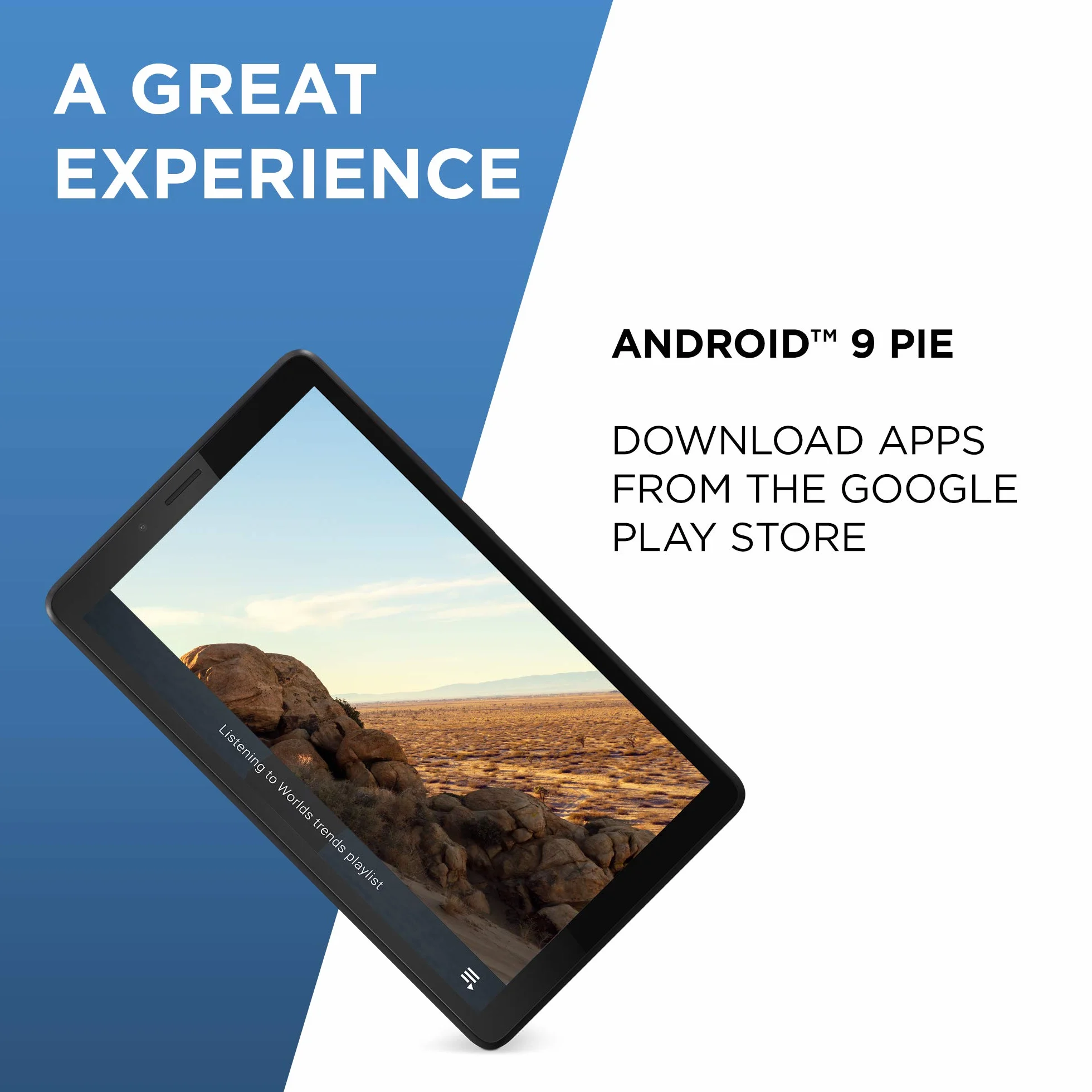 Lenovo Tab M7 7 Cala HD Tablet Quad Core 1.3 GHz 1 GB RAM 16 GB eMMC Android Pie Platino Gris