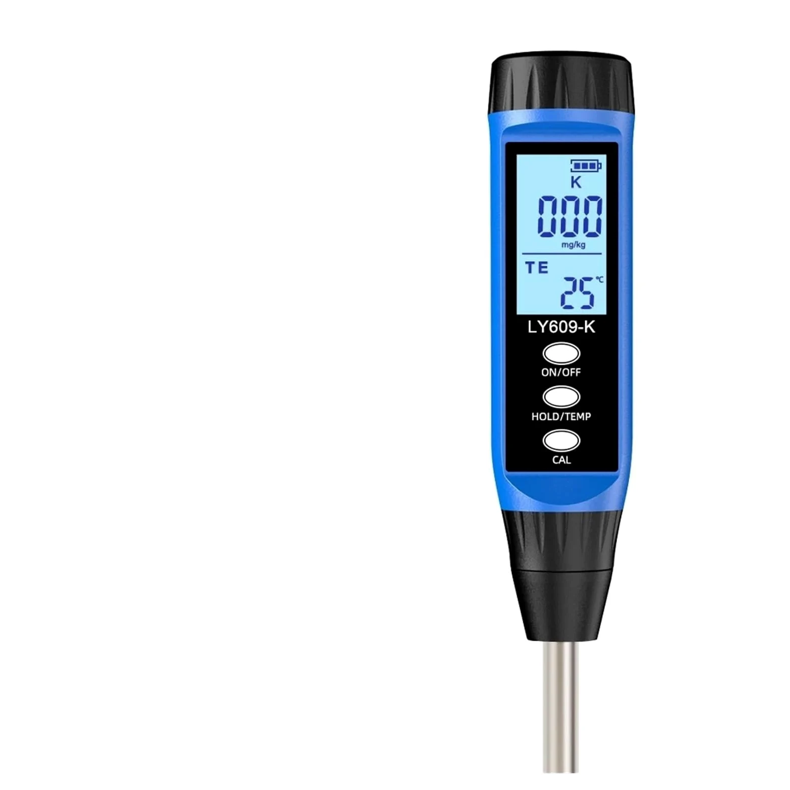 Analizador profesional de nitrógeno y potasio del suelo, medidor fósforo, analizador fertilidad Agricultura y actividades al aire libre(K Tester)