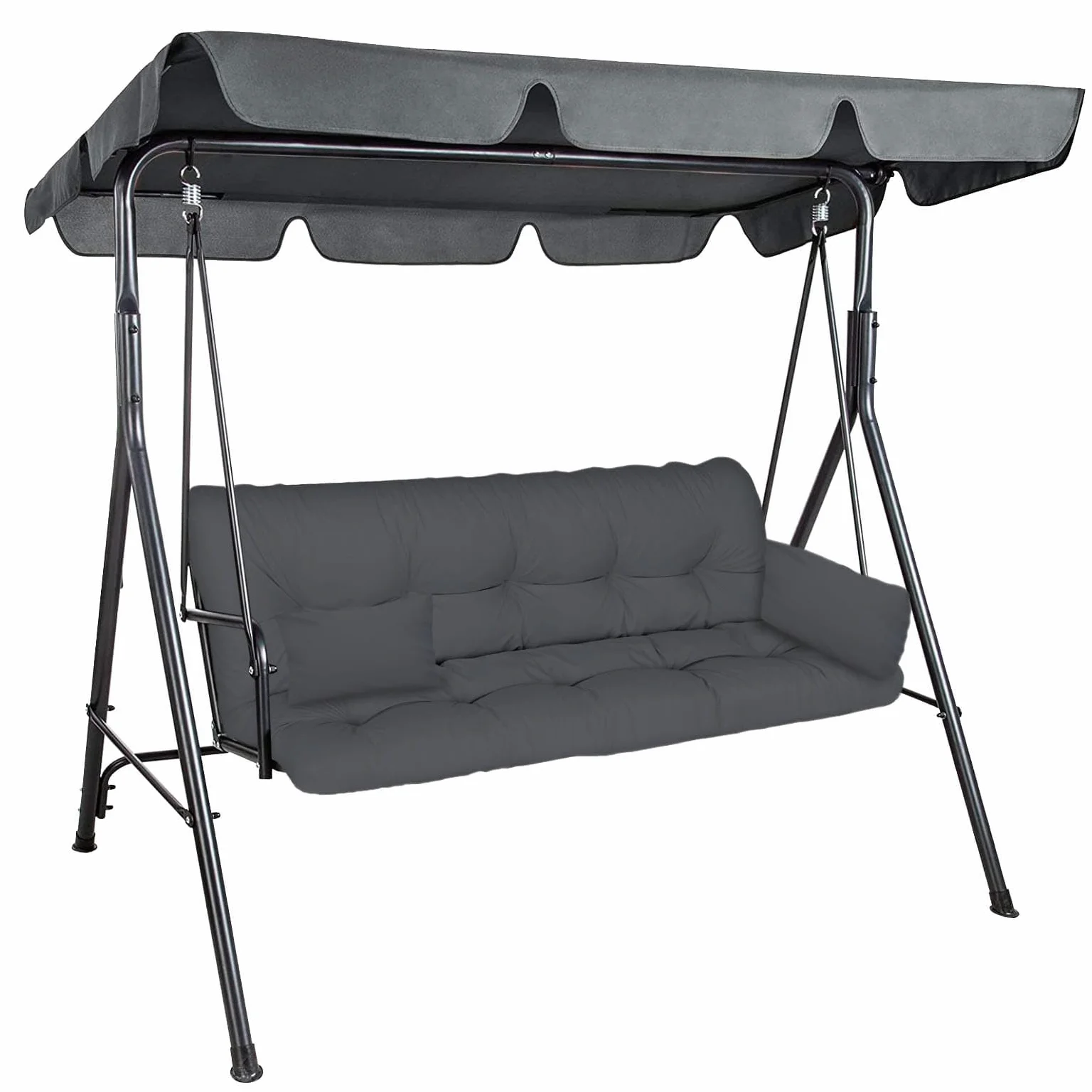 Cojín de banco para silla de jardín, impermeable, 100x50x50 cm, para muebles de palé, exteriores, tumbona, cojín de banco con respaldo para muebles de jardín, Beige [133]
