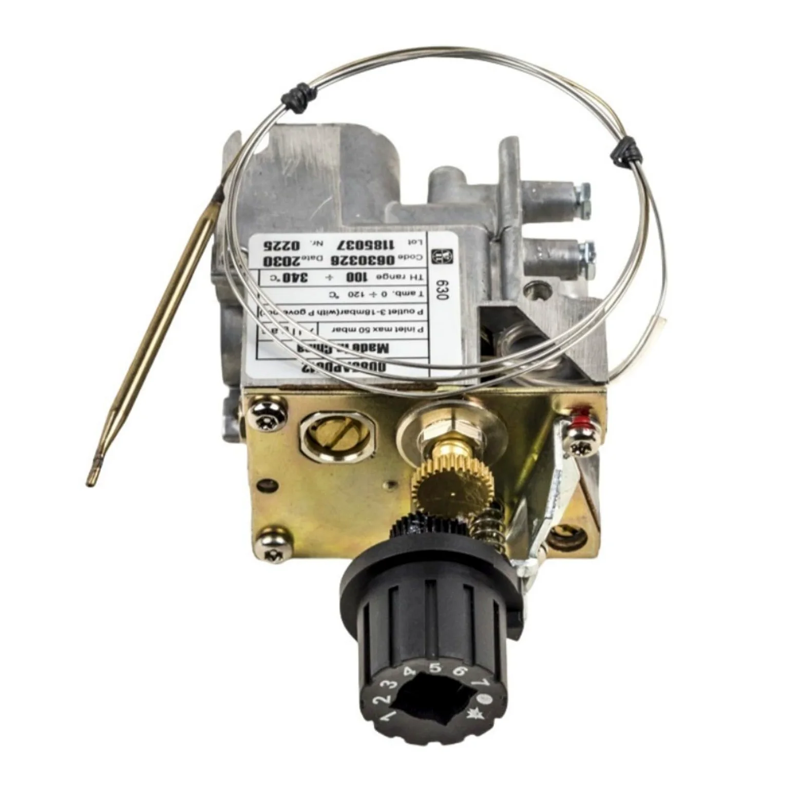 Válvula de gas Eurosit SIT 630 para 098237-08 0630545, compatible con ASTRIA N'Glow & Superior, 12 PSI de regulación de presión para chimenea de propano/gas natural