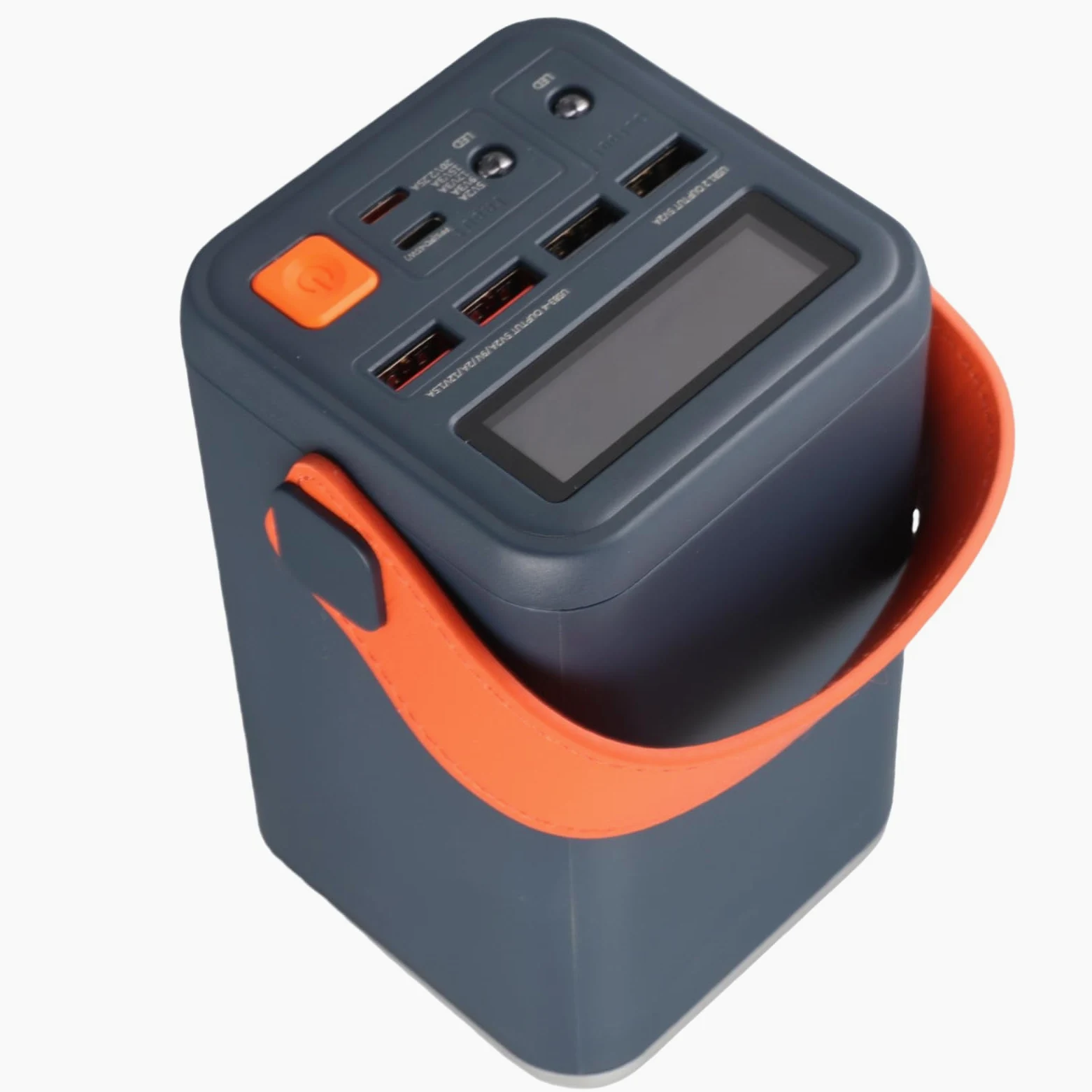 Central Eléctrica con Batería De Litio De 60000 MAh: Carga Rápida Bidireccional Portátil For Acampar Al Aire Libre Y Apagones De Emergencia(B)