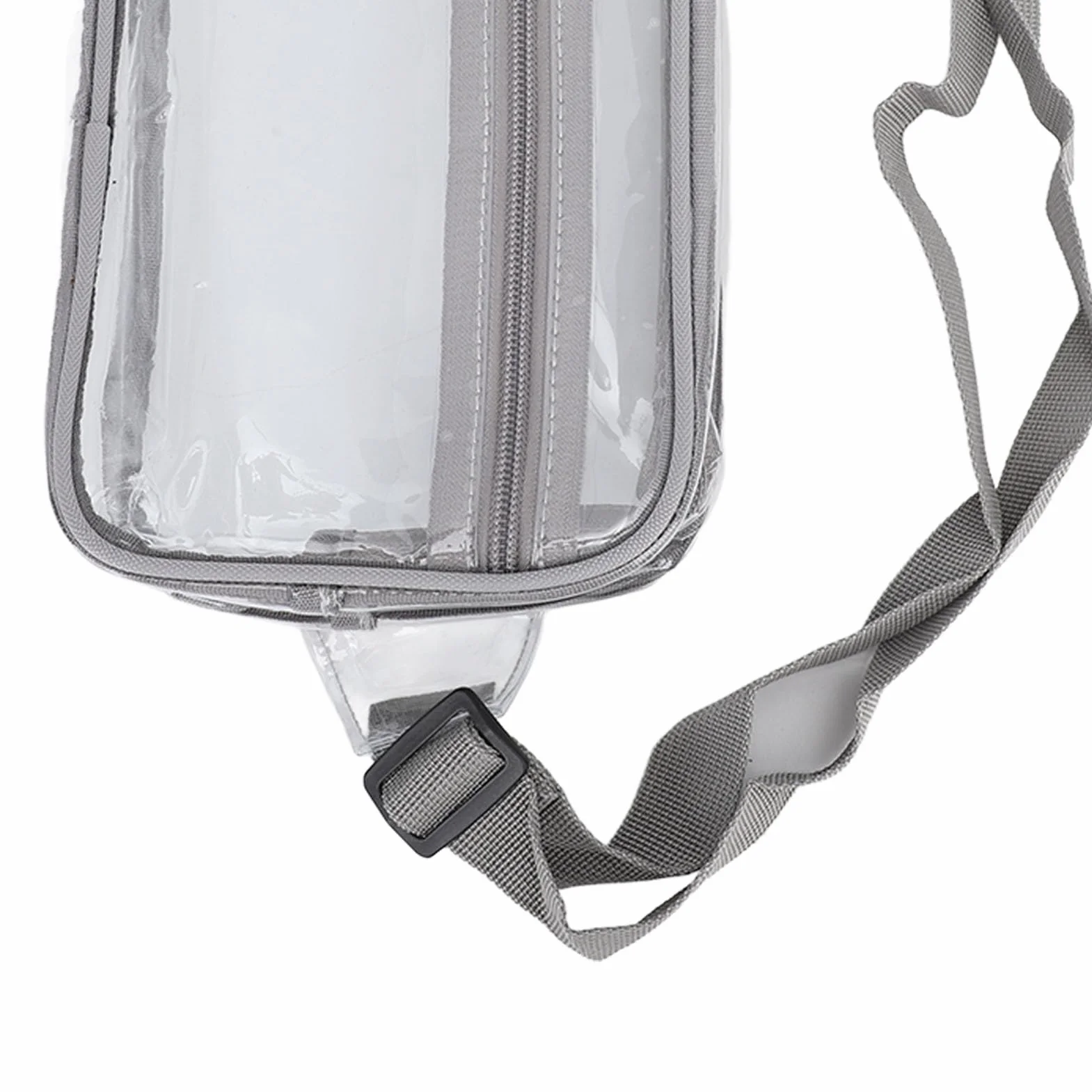 Bandolera Transparente PVC Impermeable Riñonera para Viajes Deporte