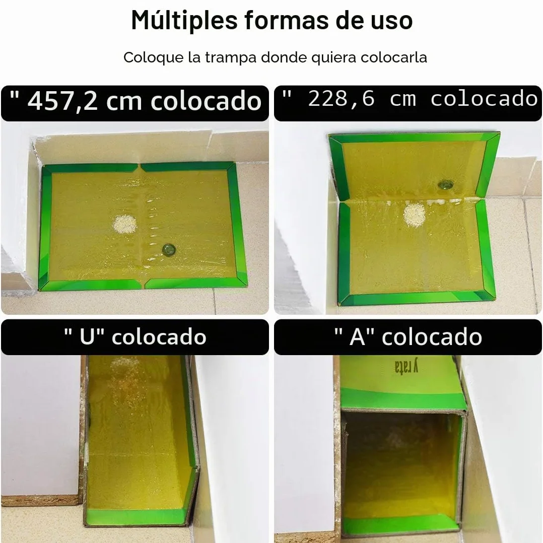 Trampas para Ratones 22 Piezas Pegamento Trampa Potente Grandes Ratones 【22 Piezas】