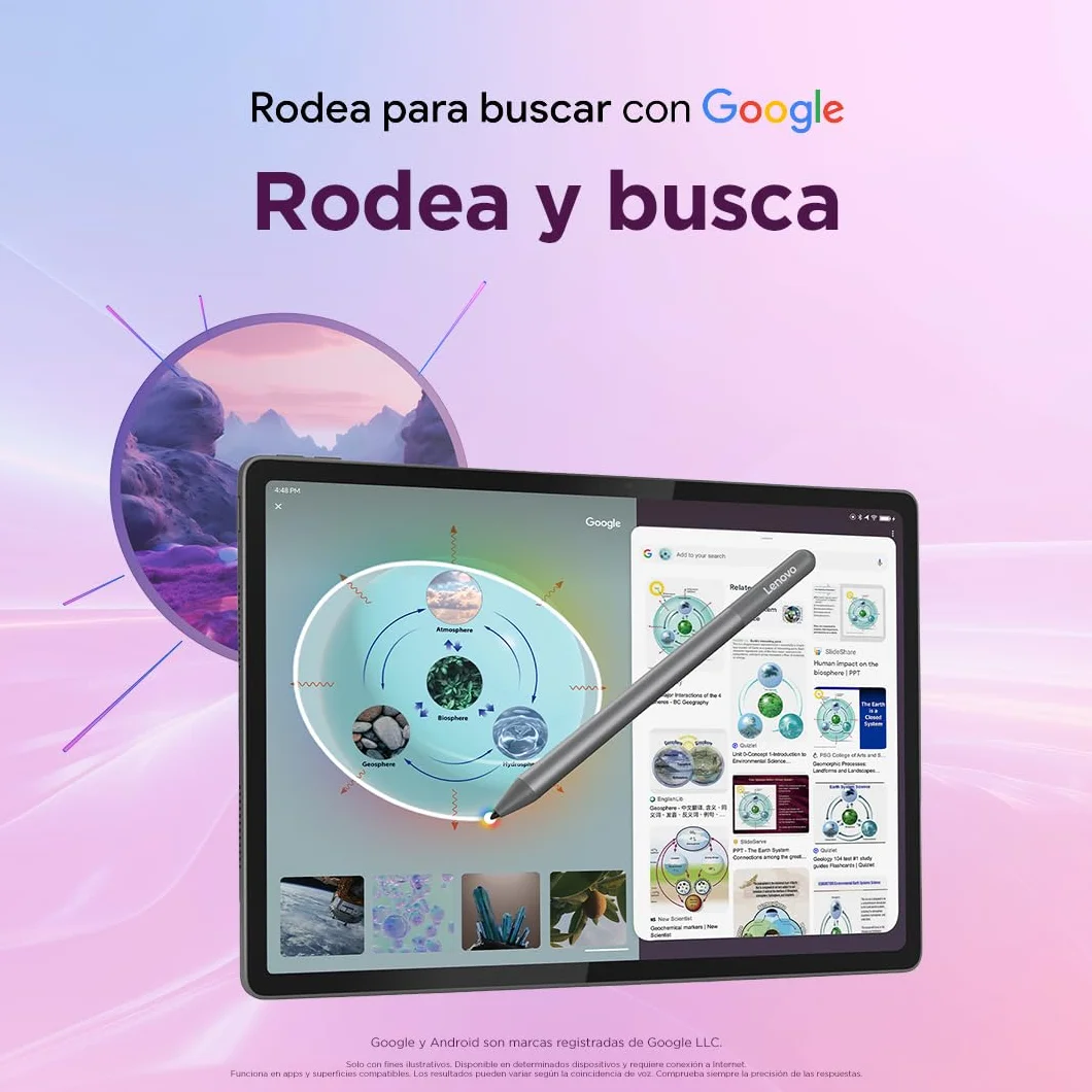 Lenovo Idea Tab Plus Tablet 12.1" 2.5K 12GB RAM 256GB MediaTek Dimensity 6400 90Hz Android 15 Luna Grey
