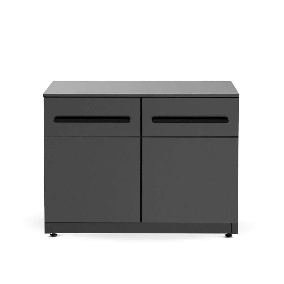 cozze® Módulo bajo para Cocina Exterior – Mueble Universal para Barbacoa – Acero galvanizado con encimera Resistente al Calor - 68x90x60 cm