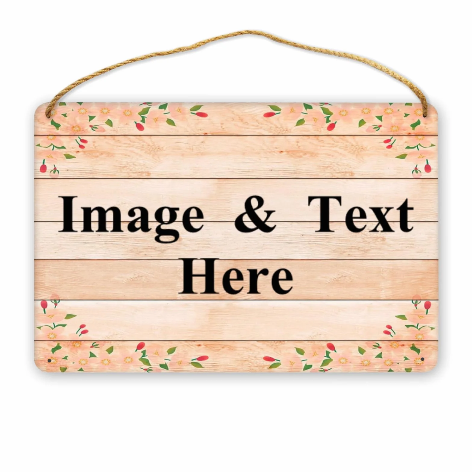 NLWQEKV Letrero de Madera Personalizado para Puerta, Placa Colgante para el Hogar, Jardín y Exterior de la Granja