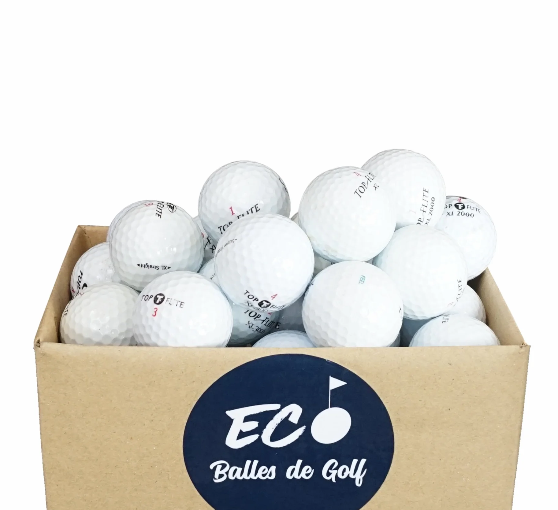 Top-Flite Pelotas de Golf Lote 100 Categoría AAA