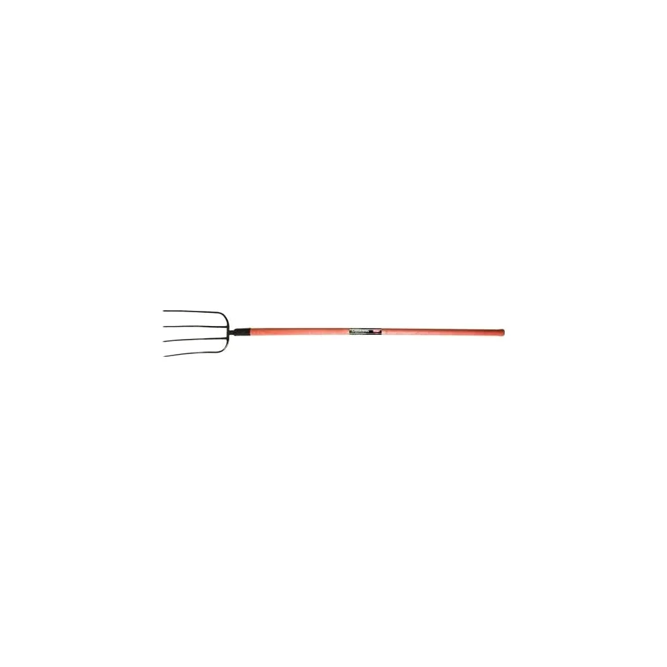 Horca de púas de 320 mm de largo y 4 púas, mango de fibra de vidrio, 3001, peso 1630 g