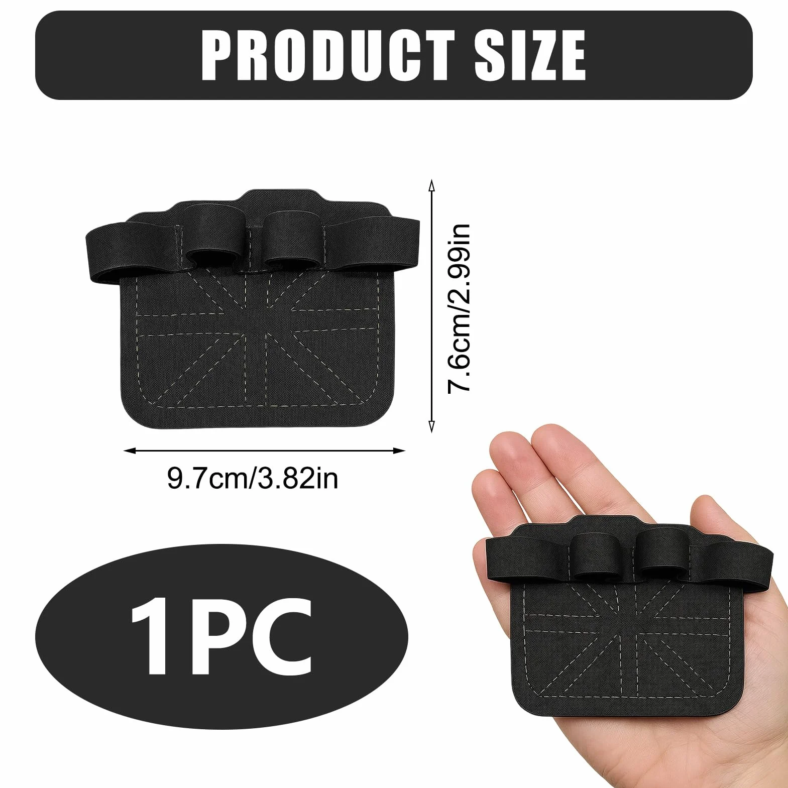 Ruvan 2 Piezas Guantes De Agarre Fitness para Calistenia, Dominadas