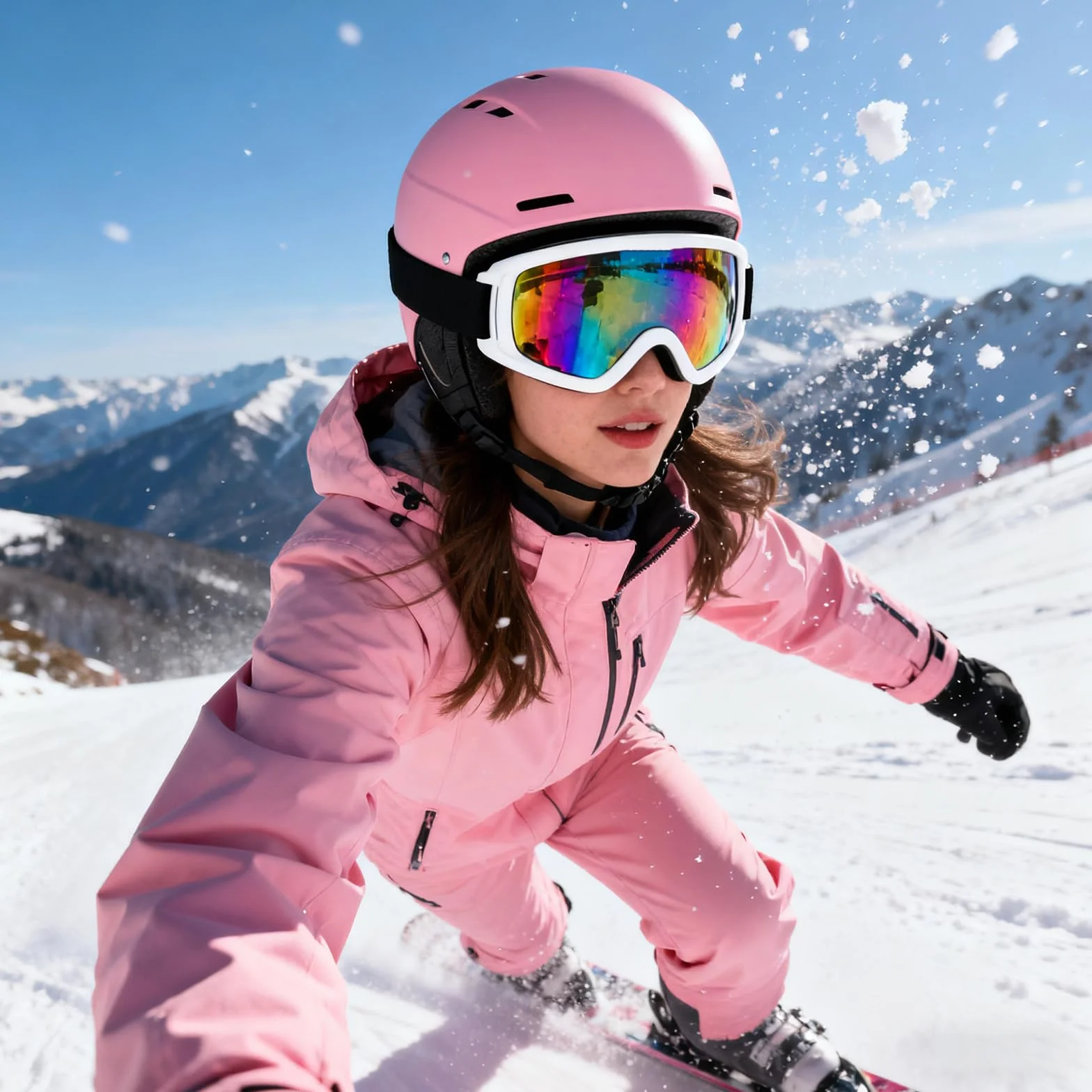 Gafas de esquí anti-niebla protección UV snowboard patinaje