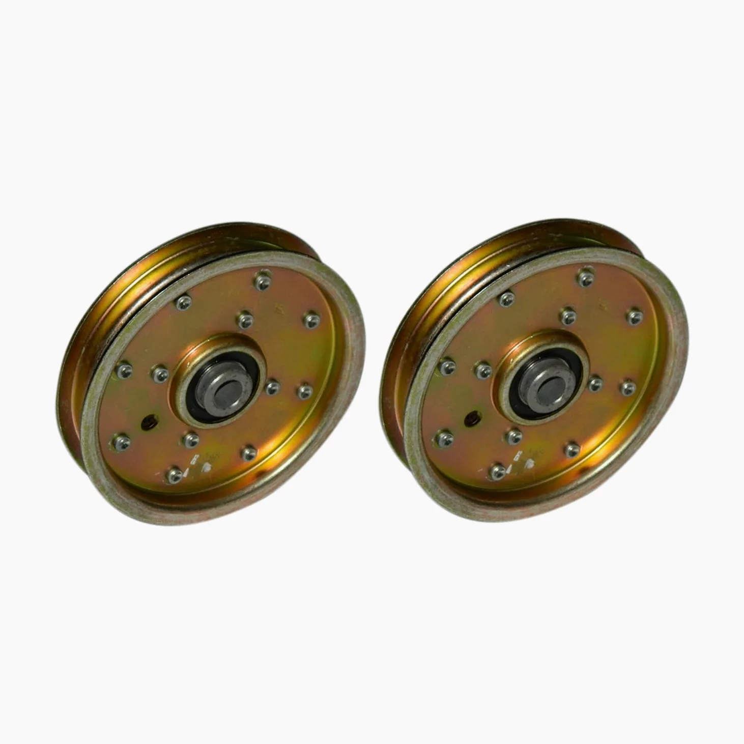 1724925 1752354 - Polea tensora plana compatible con cortacésped Troy Bilt