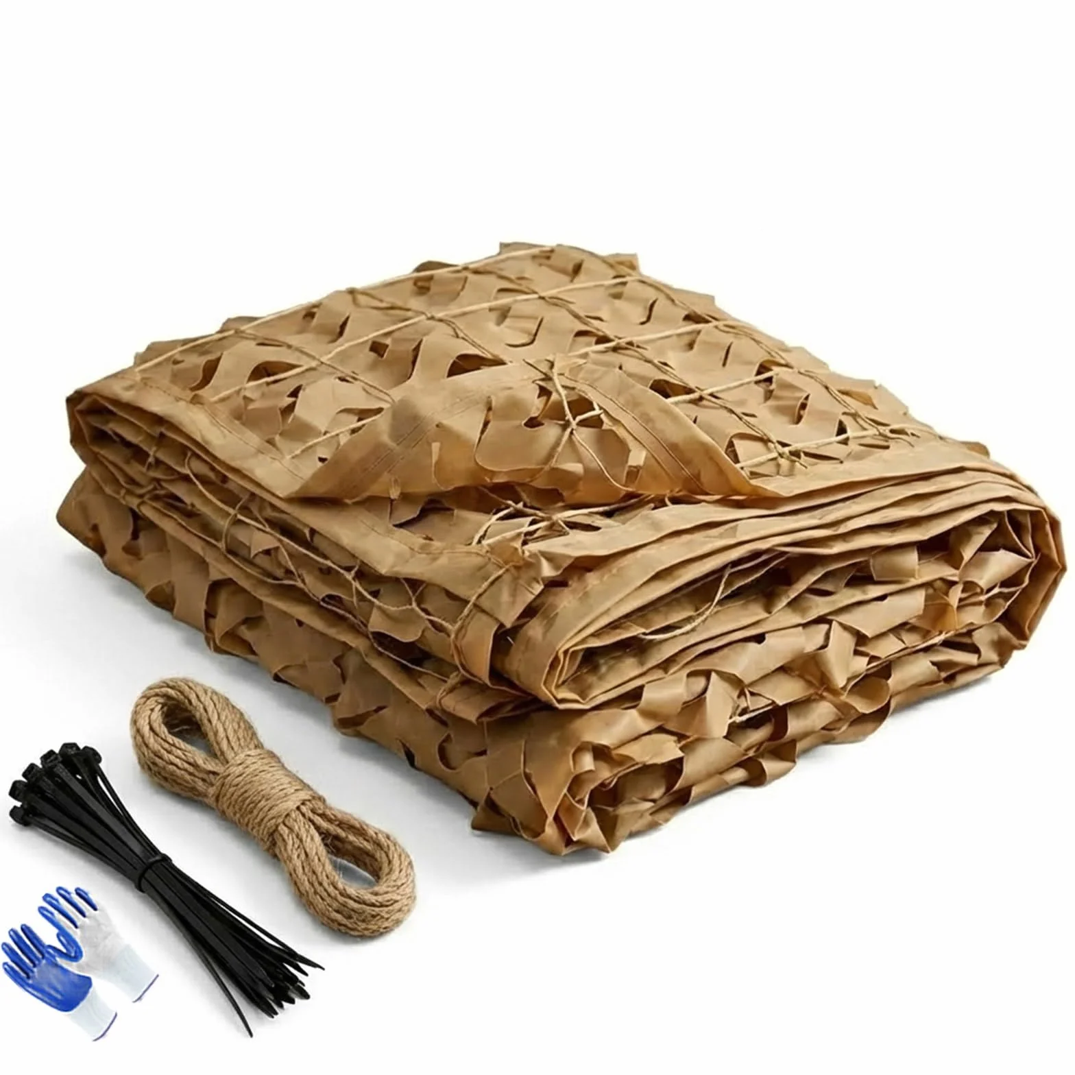 Red de Camuflaje Militar Reforzada Anti-UV Protección Solar Vela de Sombreado Terraza Pergola Jardín Caza Airsoft