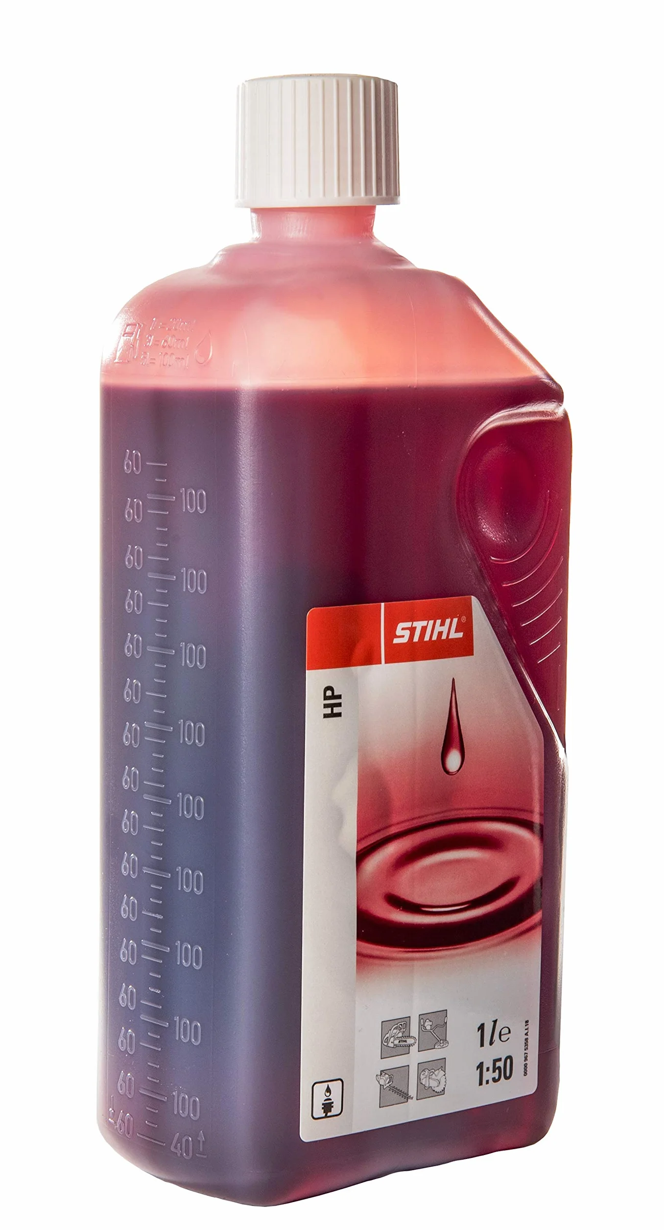 Stihl - Aceite de 2 Tiempos. Botella de 1 litros. 0781 319 8410