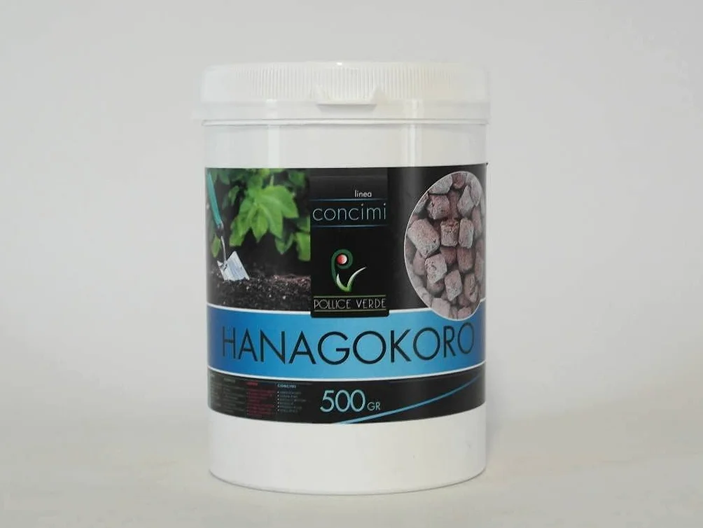 Abono orgánico sólido Hanagokoro para bonsai 500 gr.