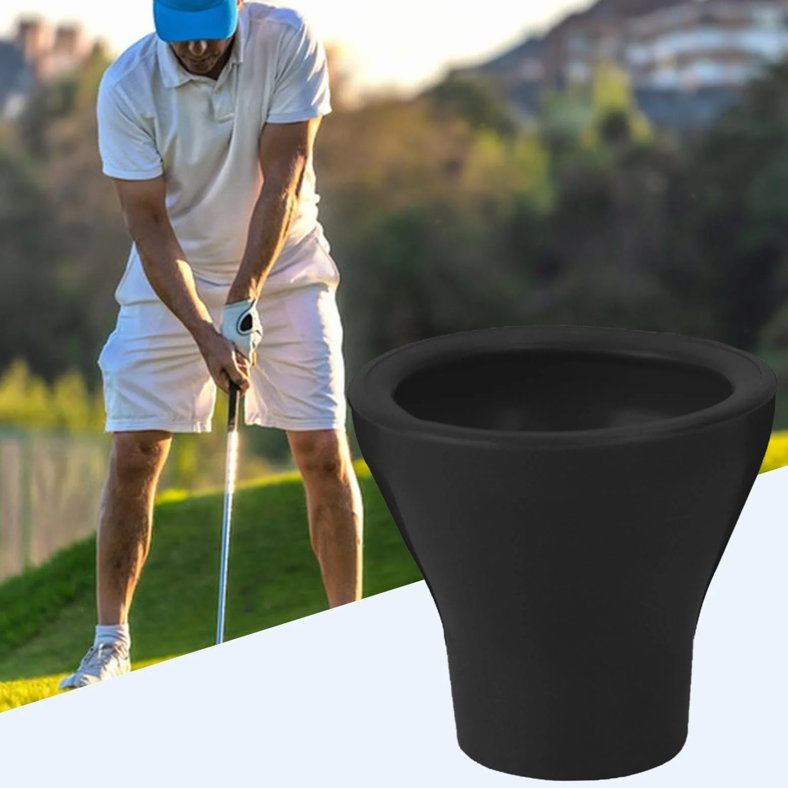 Agarrador De Pelotas De Golf - Herramienta De Recogida De Goma Para Pelotas De Golf