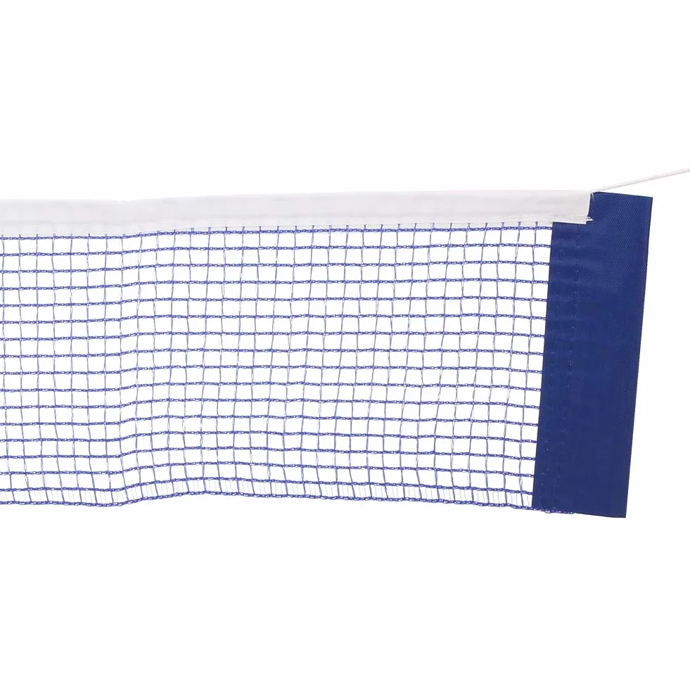 Keenso Red de Mesa de Tenis con Soporte de fijación, Portátil de Poliéster Accesorios de Recambio Deportivos