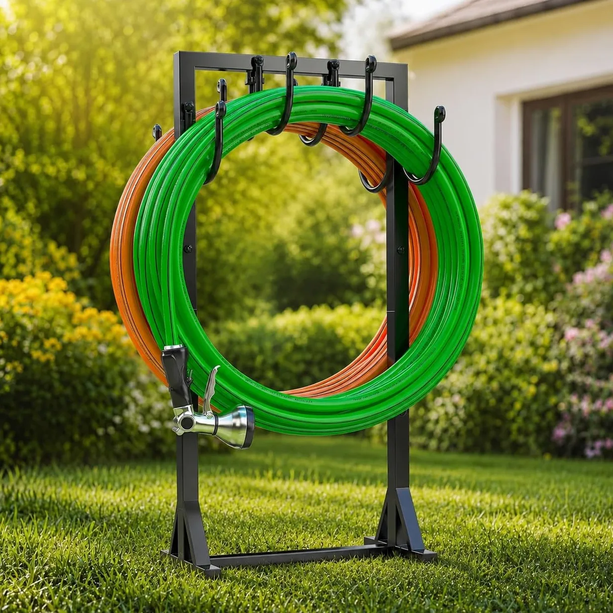 Kcysta Soporte para manguera de jardín