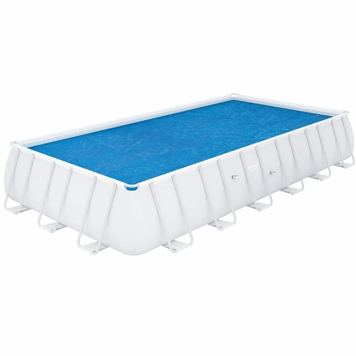 BESTWAY Cobertor Solar Rectangular 703x336 cm para Piscinas Rectangulares de 640x274 cm Azul