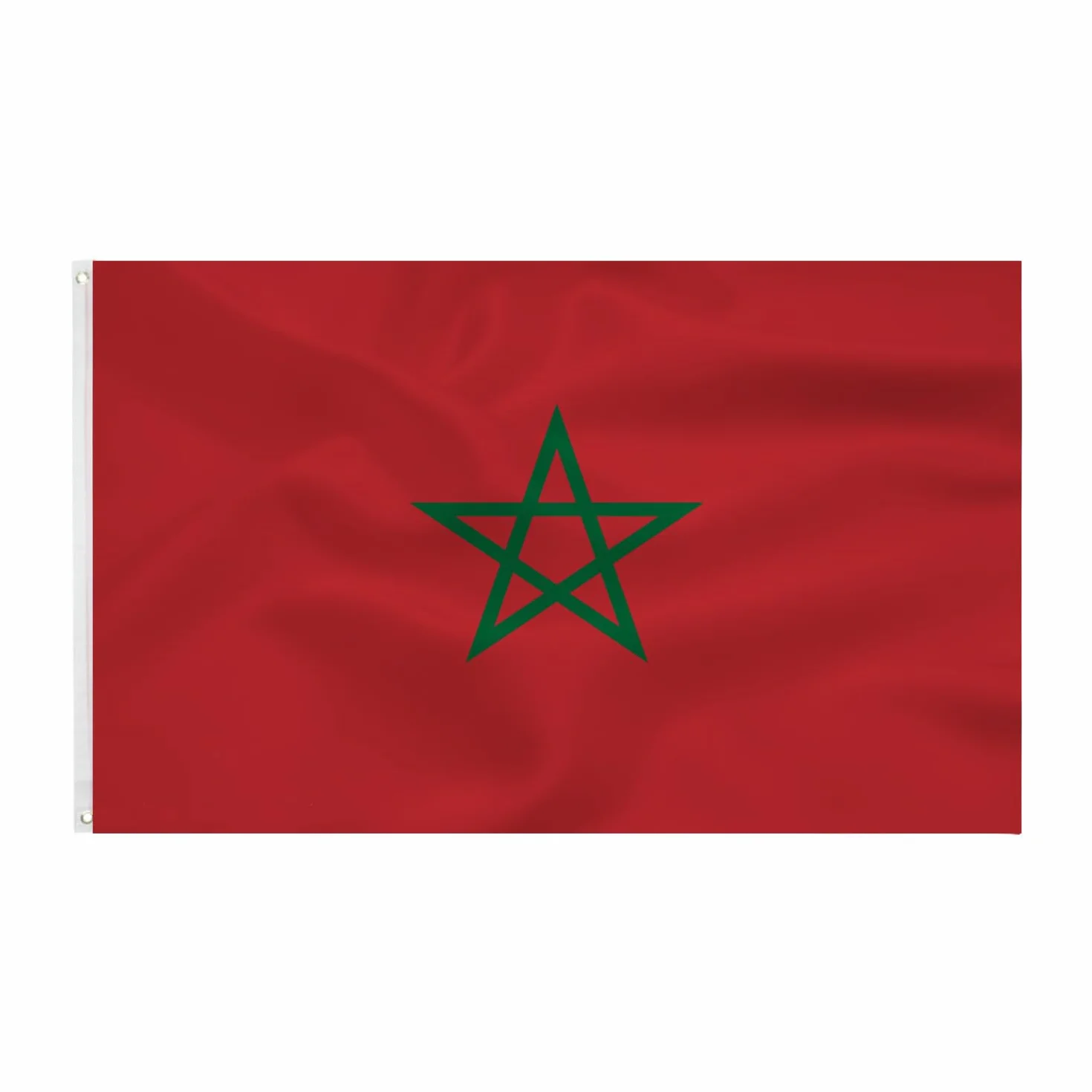 Moroccan flag Morocco flag 3x5FT -(90x150cm) Indoor/Outdoor Quality Polyester with Vivid Color and Brass Grommets Decorations Bandera de Moroccan