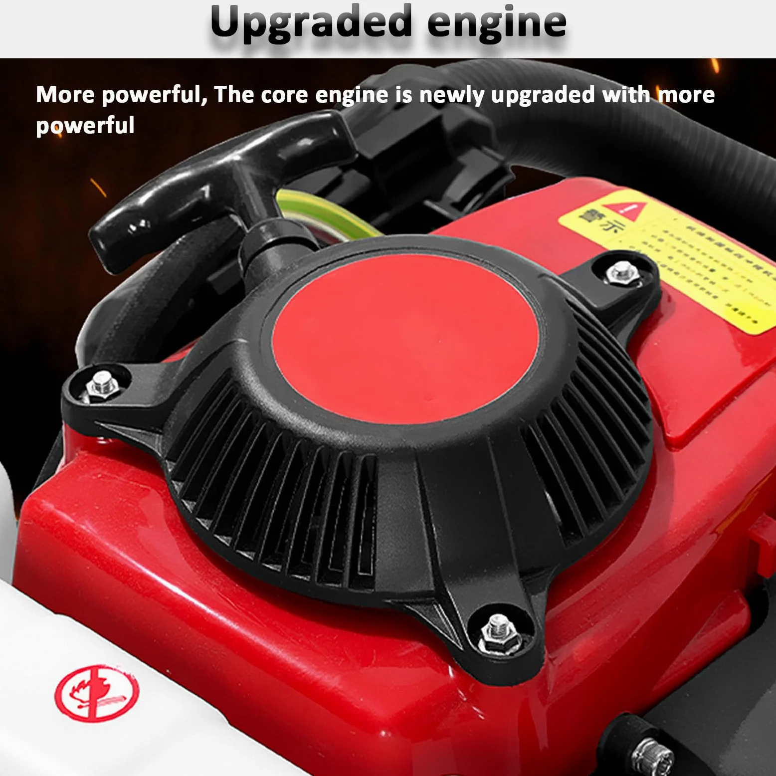 Cultivador de gasolina para jardín, cultivador agrícola para patios de arado, cultivador de césped doméstico portátil a gas, motocultor y motocultor.