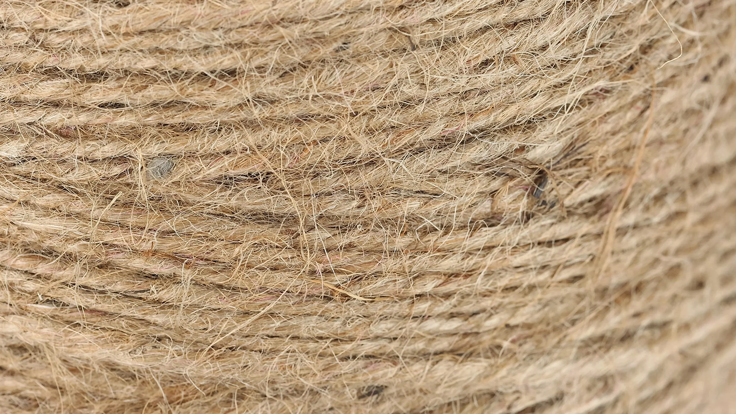 Rayher 4200331 Cuerda yute color natural, 3 cabos, 3.5 mm diámetro, 280 m. Cordel yute resistente
