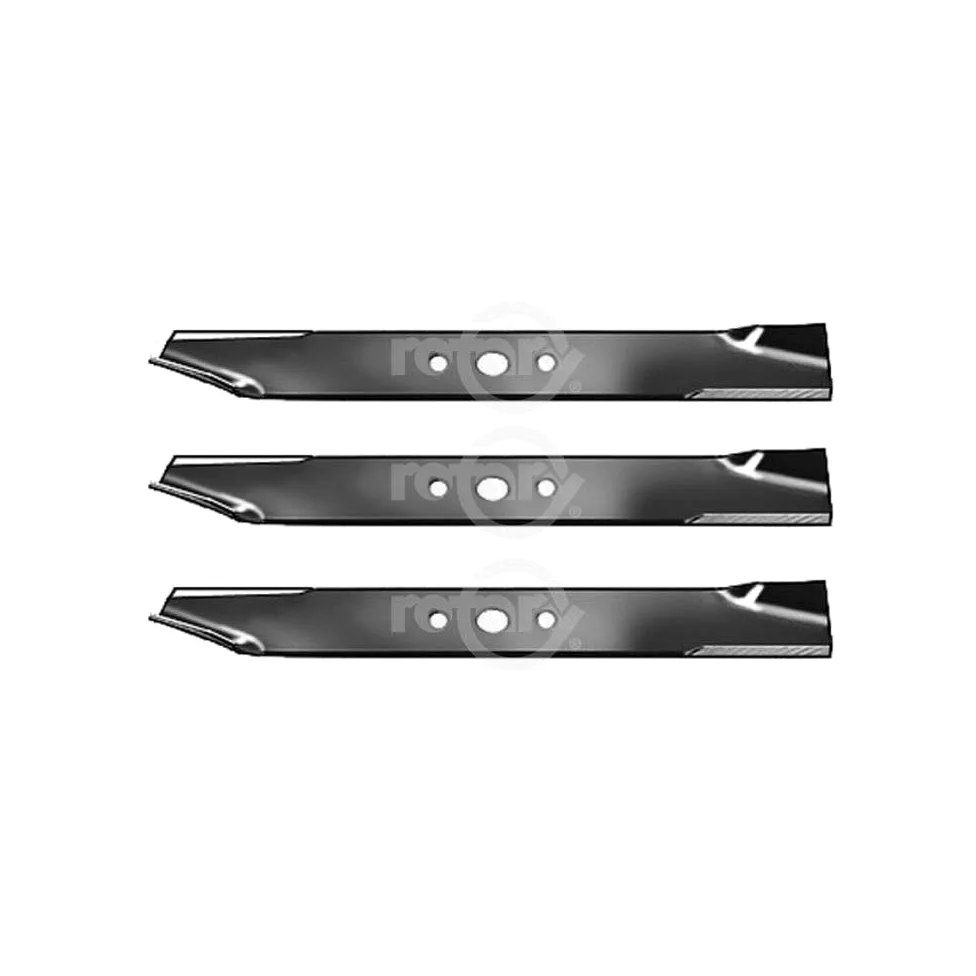 Rotary 1716697ASM 1726357ASM 1726453BZYP - Cuchillas para cortacésped (3 Unidades)