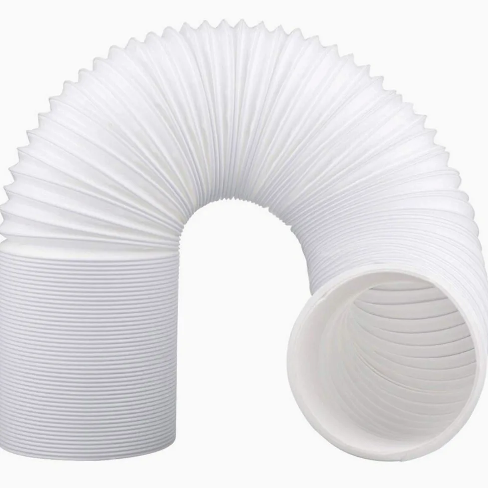 Manguera de aire acondicionado portátil, 15cm de diámetro, 2M de longitud, manguera flexible de ventilación de escape, rosca en sentido antihorario, piezas de aire acondicionado (Tubo-15CM)