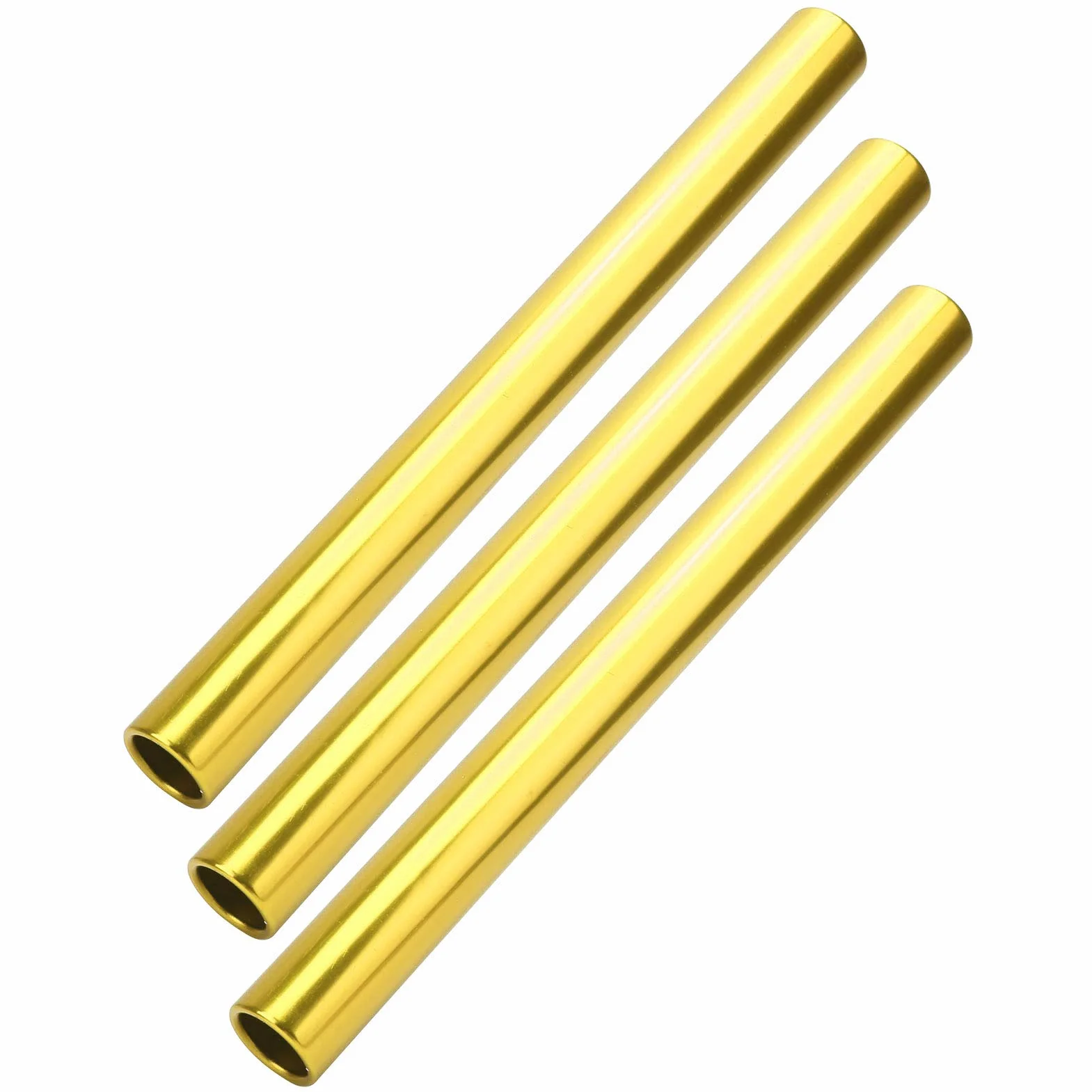 Keenso Bastón de Carrera de Relevos de Aluminio, 3 Piezas para Pista y Campo
