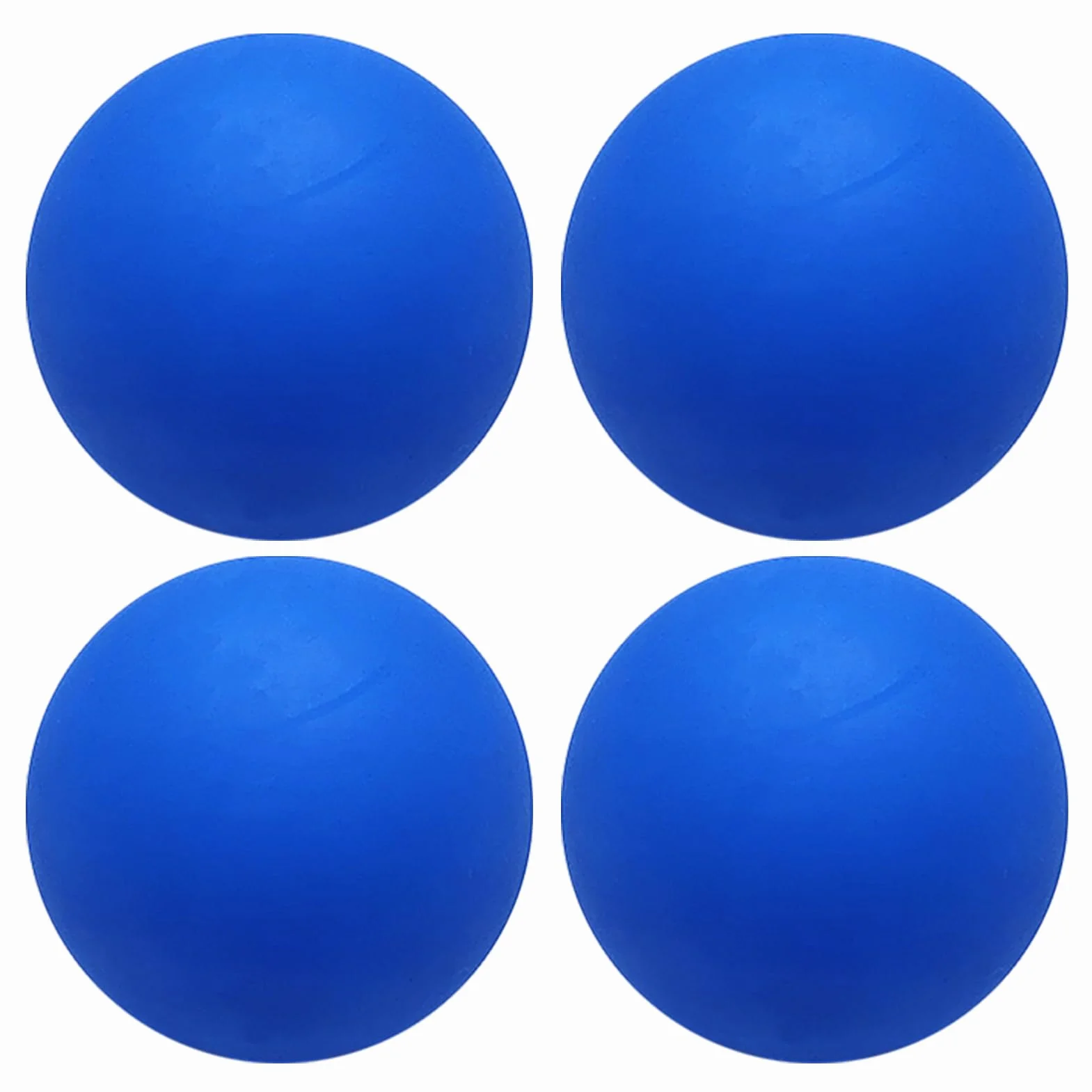 Bola de Calabaza Principiante 2.36in 4 Piezas Hueca Goma Resistente Alta Elasticidad Entrenamiento