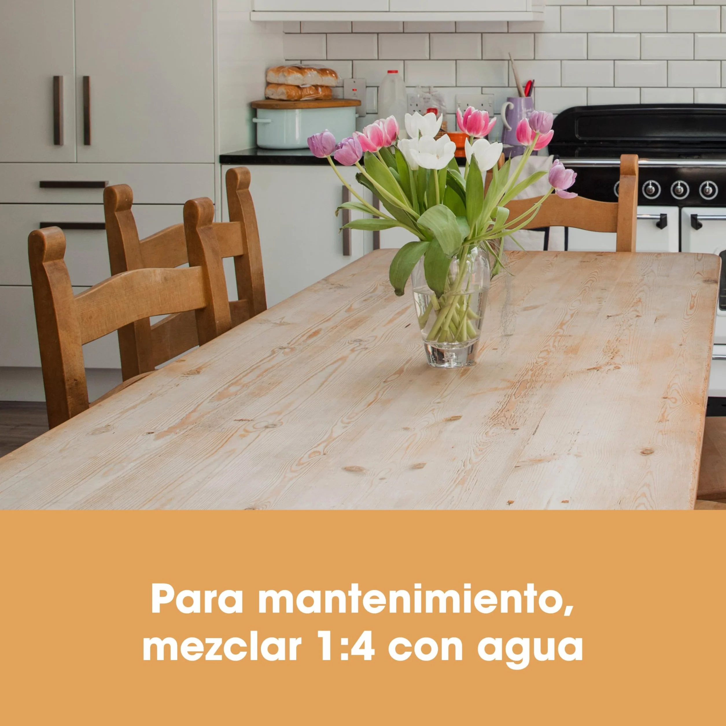 Limpiador Madera Furniture Clinic, Restaura, Limpia Superficies de Madera, Suelos, Puertas, Muebles, Terrazas. Para Interiores, Exteriores. Elimina la Cera Polvo Acumulado la Grasa Suciedad - 500ml