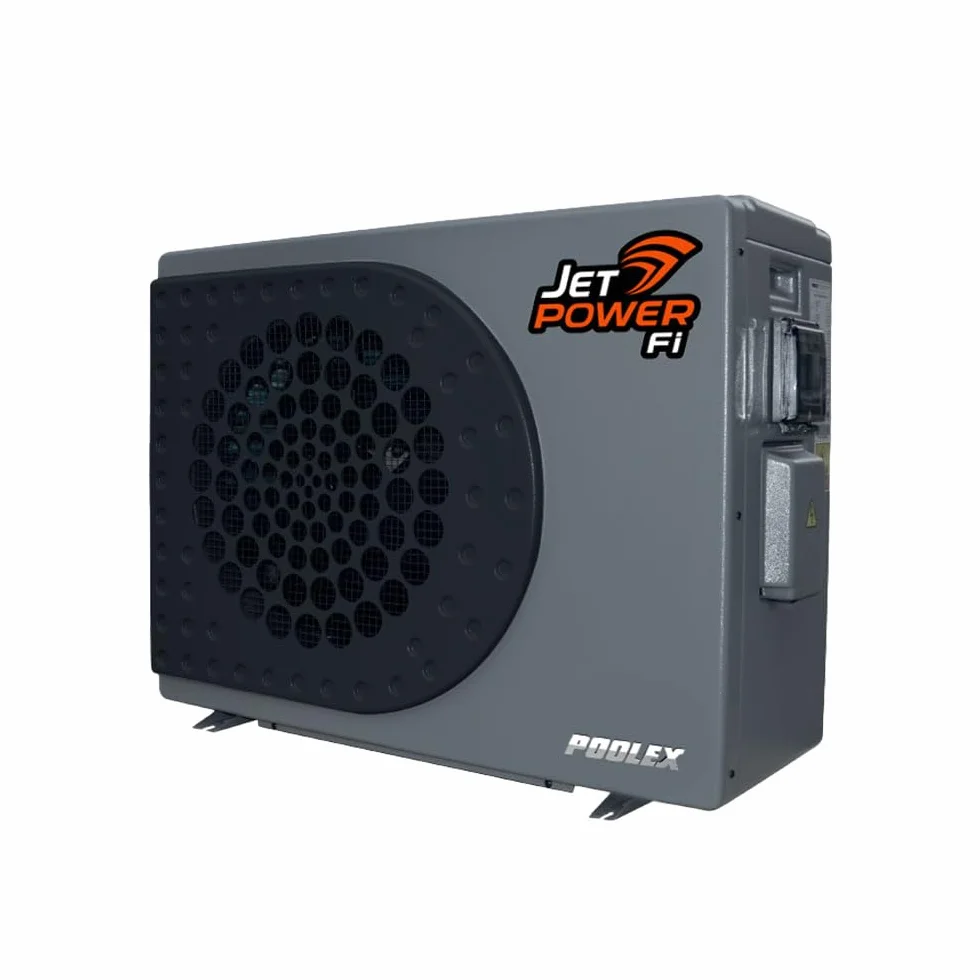 POOLEX - PAC JETPOWER 120 – Bomba de calor piscina Full Inverter 12 kW – Silenciosa & conectada – Cuenca 45 a 65 m³