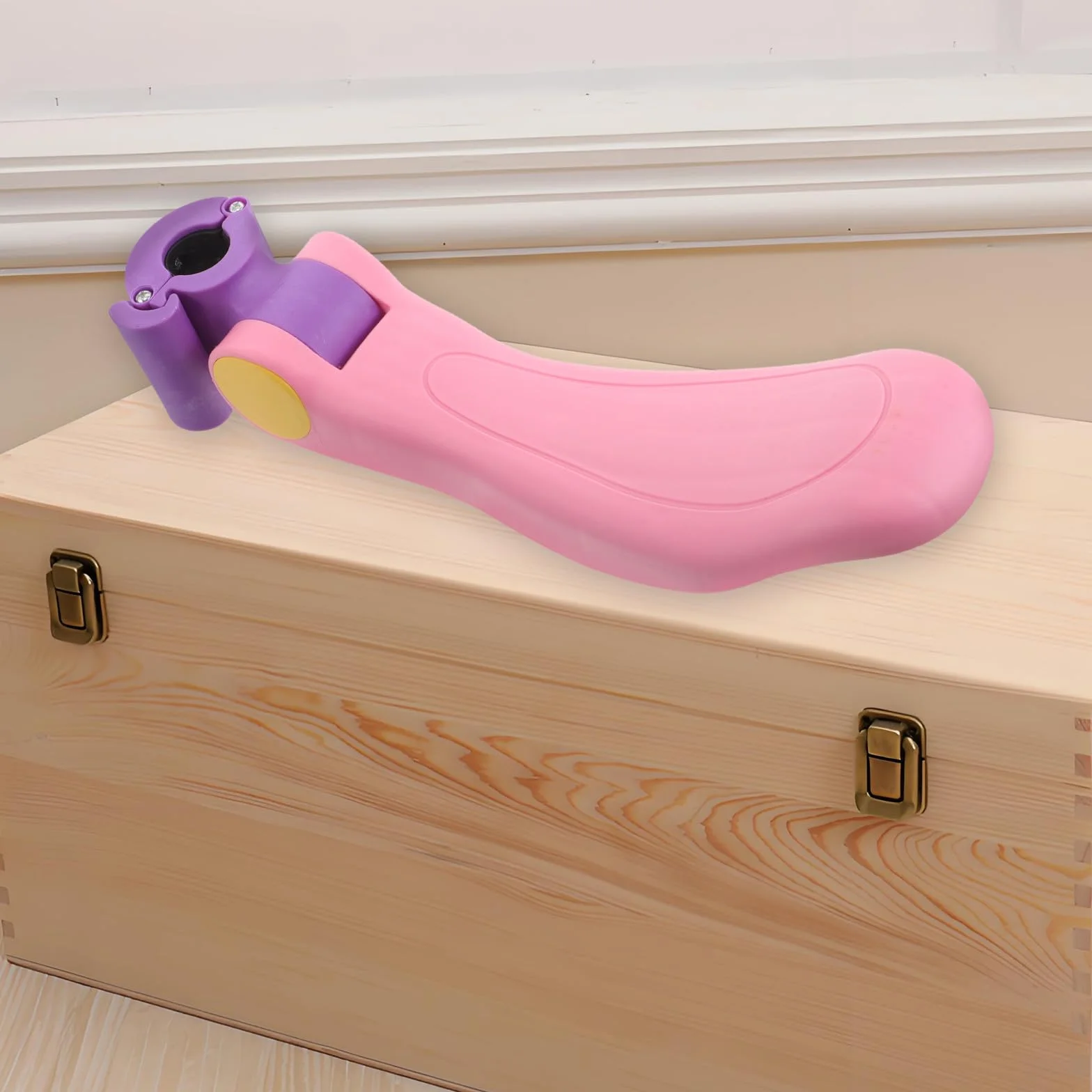 Asiento para Scooter Infantil de Plástico Rosa, Accesorio Portátil Fácil Instalación para Viajes y Uso al Aire Libre