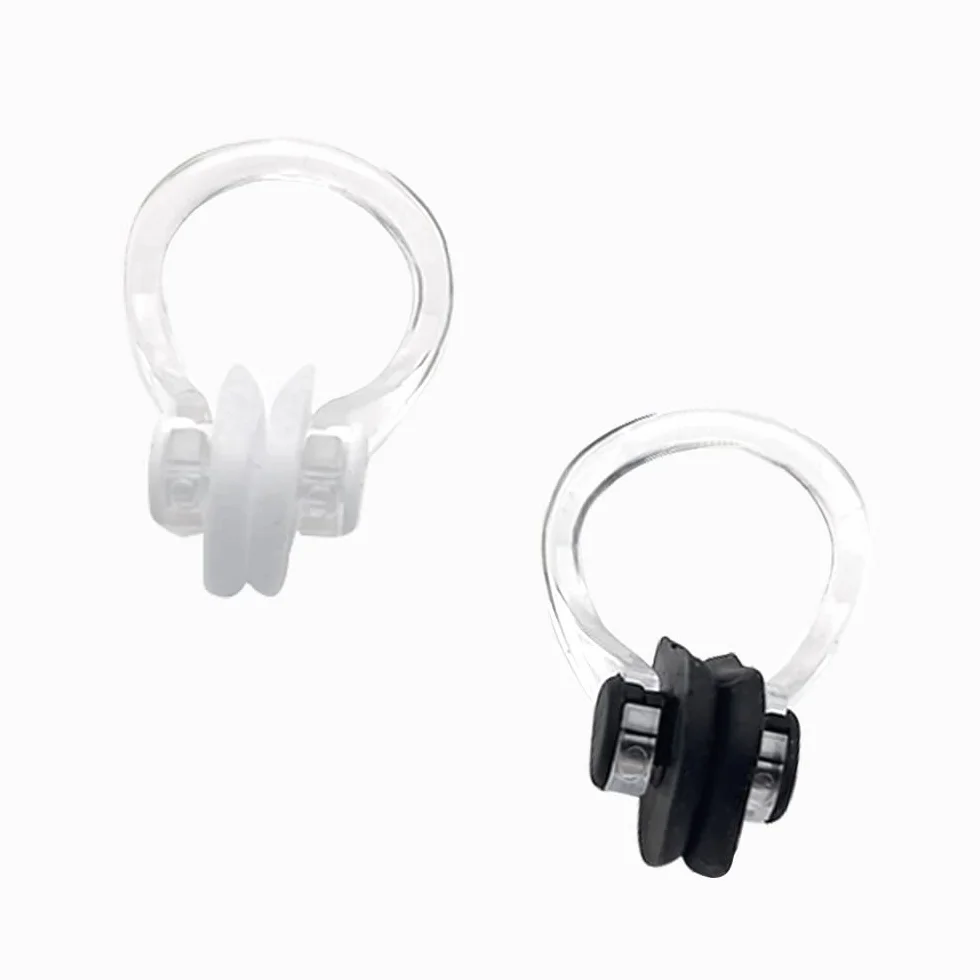Pinzas para la Nariz de Silicona 2 Pcs Impermeable Entrenar Buceo Natación