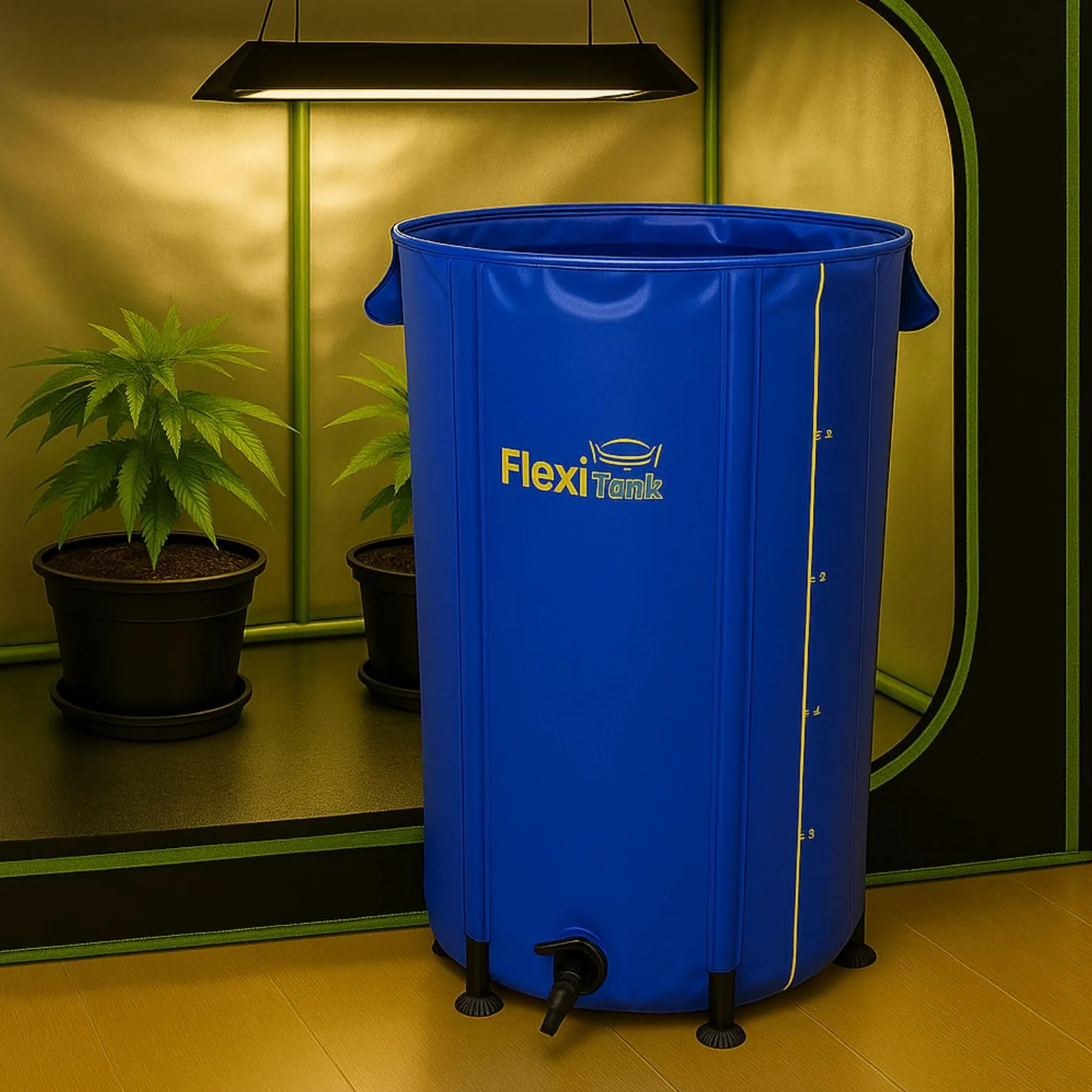 Weedness Autopot Flexitank 225 litros – Depósito de agua de lluvia, barril de agua de lluvia, jardín (1000 litros)