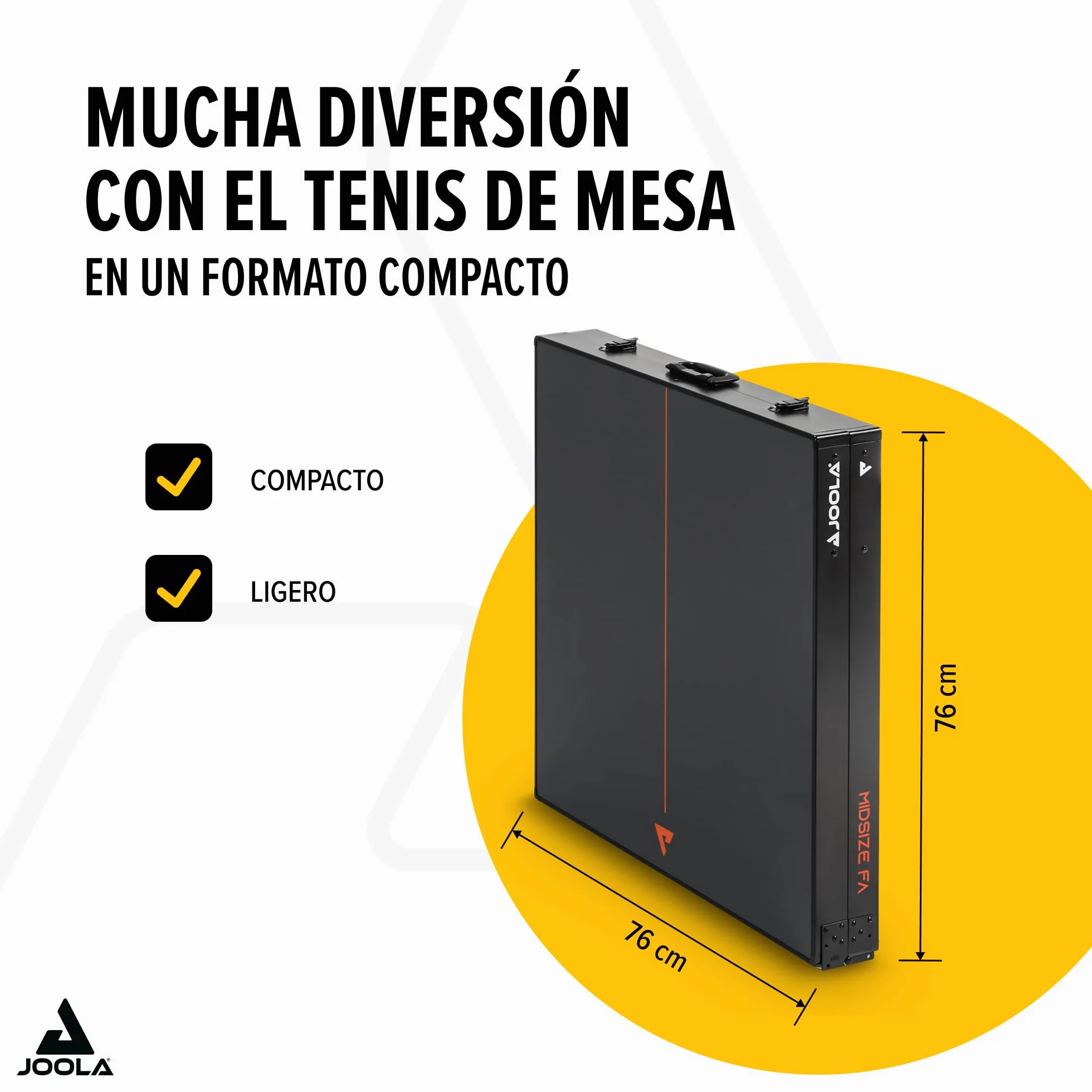 JOOLA Mesa de Ping-Pong Mediana con Red Incluida