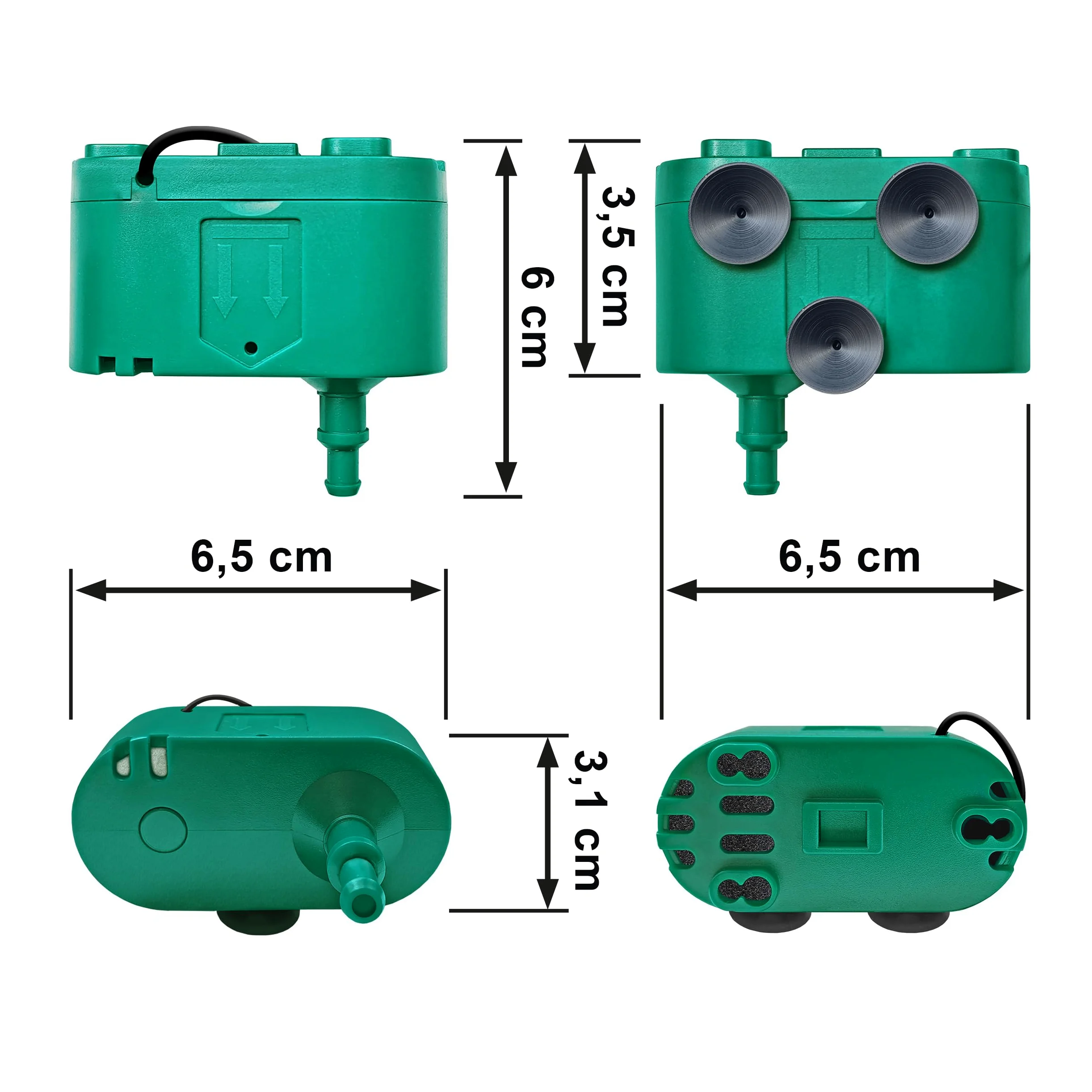 Sistema de riego solar para jardin, riego de plantas Solar-Drop P50, hasta 50 puntos de goteo manguera de 10 m para Jardin
