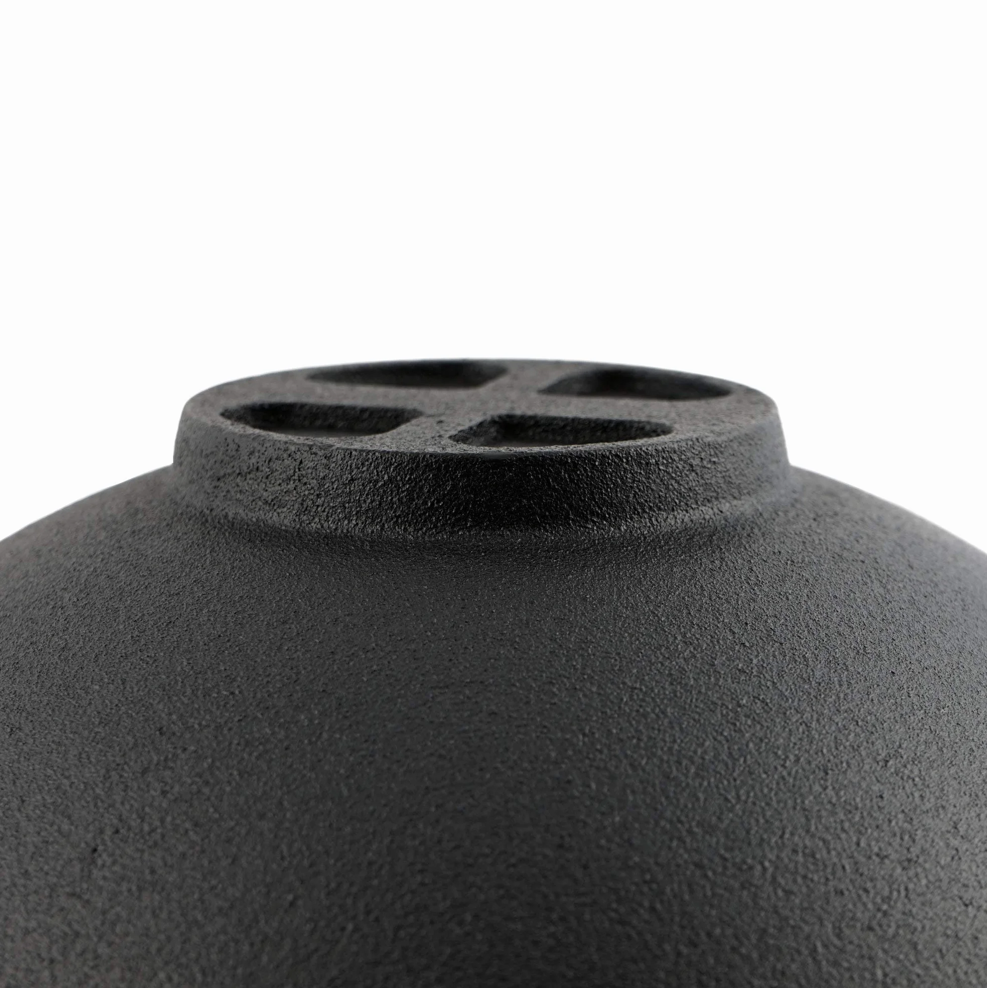 BBQ-Toro Kazan de 12,1 L con Tapa + Kazan Estufa Ø 35 cm | Olla de Hierro Fundido para Estofados | Estufa de Camping Utschag | Cocina Exterior, Horno de Gulash | Horno de Fuego, Caldera, Chimenea